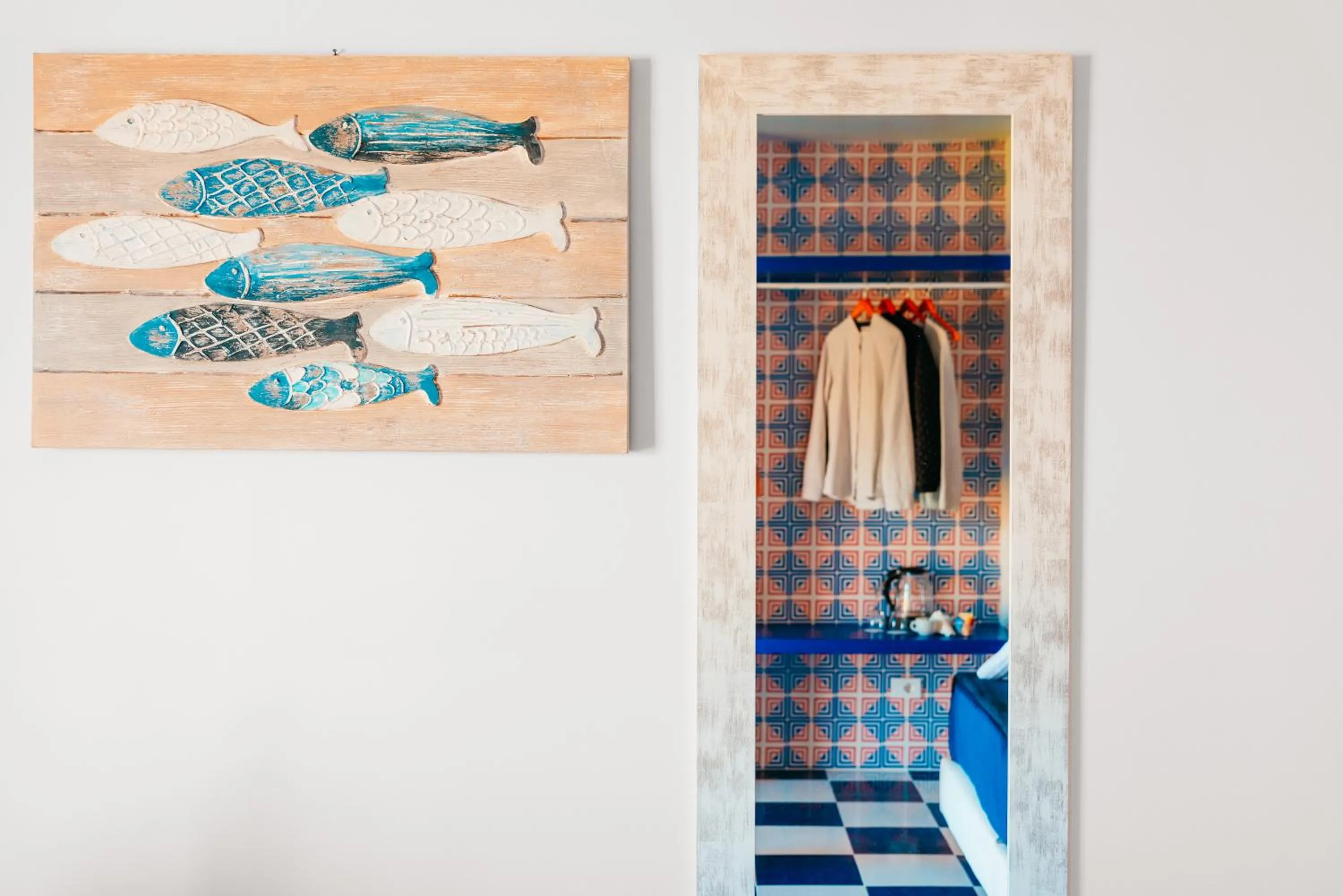 Decorative detail in Maison Serena Sorrento