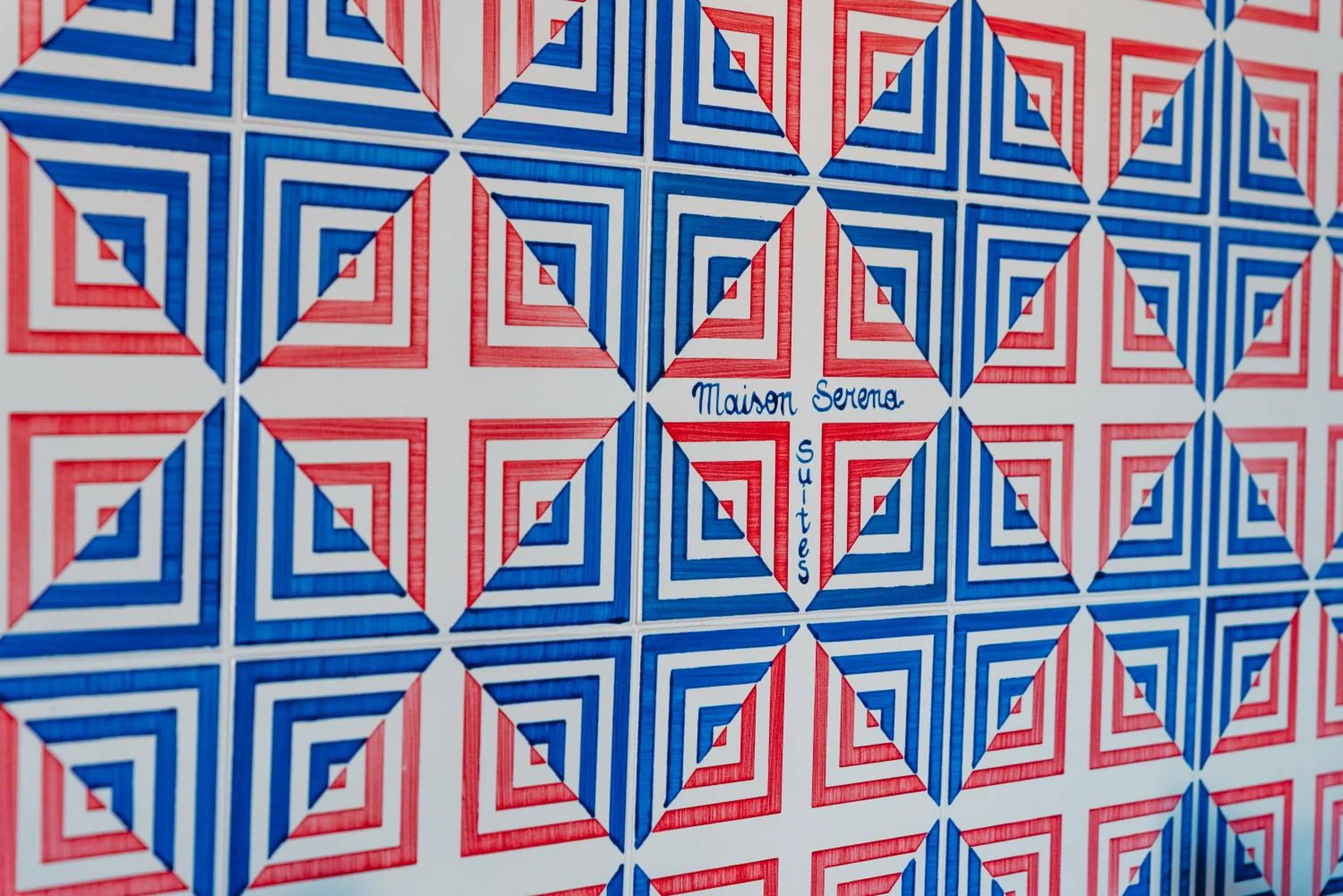 Decorative detail in Maison Serena Sorrento