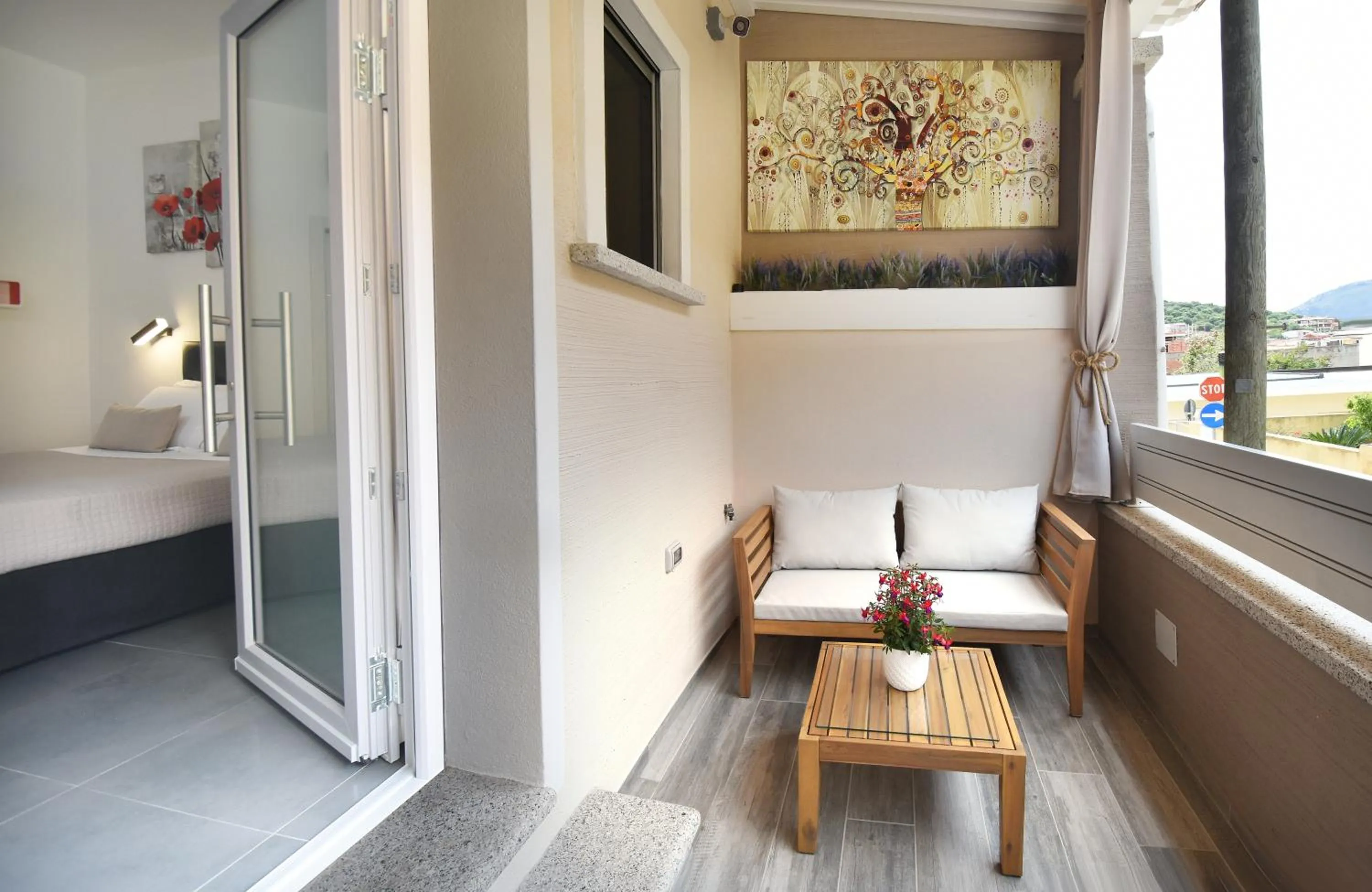 Patio in Elis b&b Villasimius