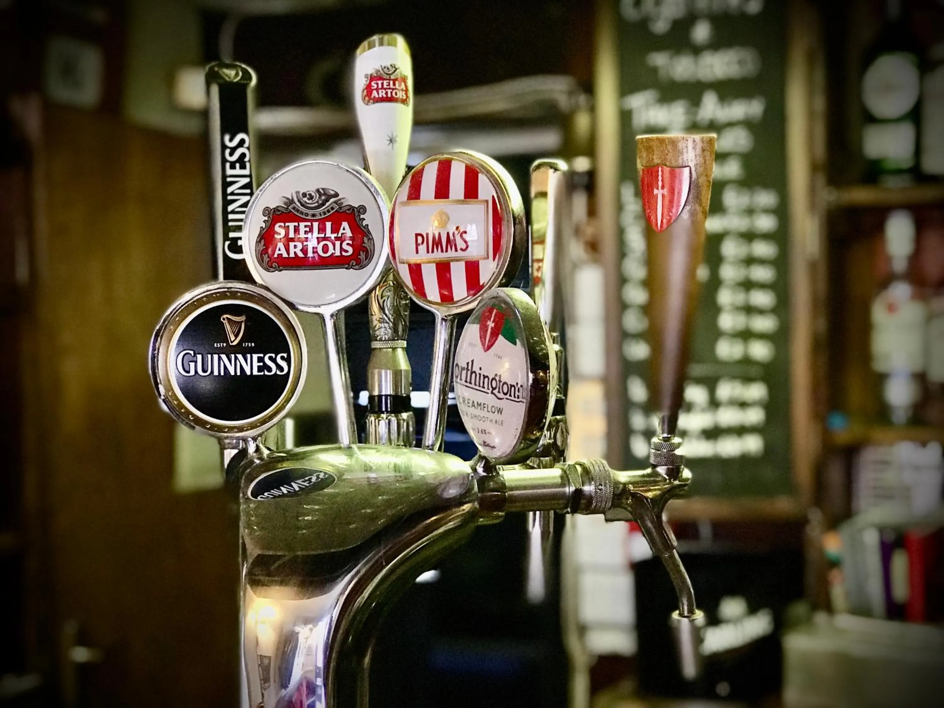 Lounge or bar in The White Horse Inn, Clun