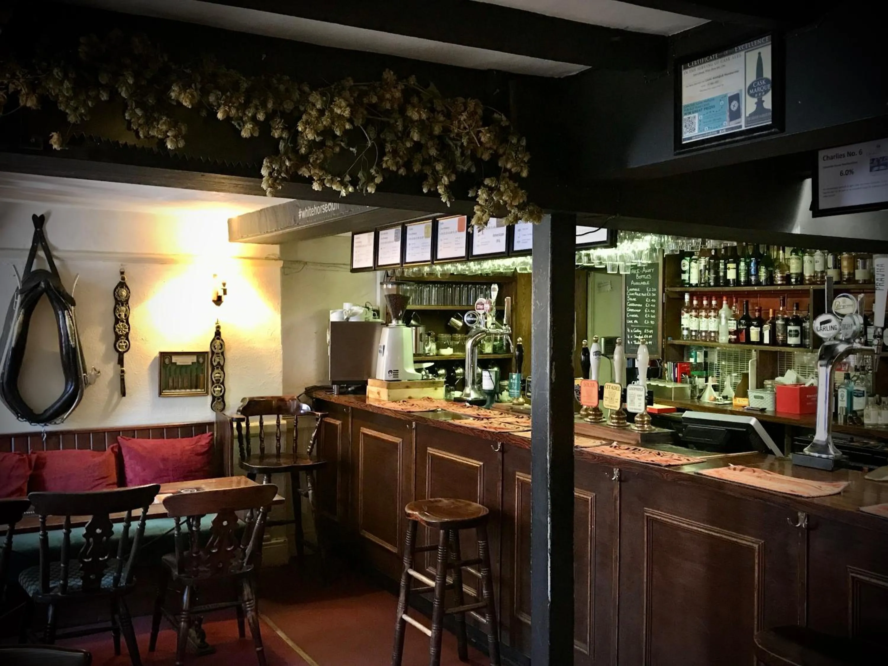 Restaurant/places to eat in The White Horse Inn, Clun