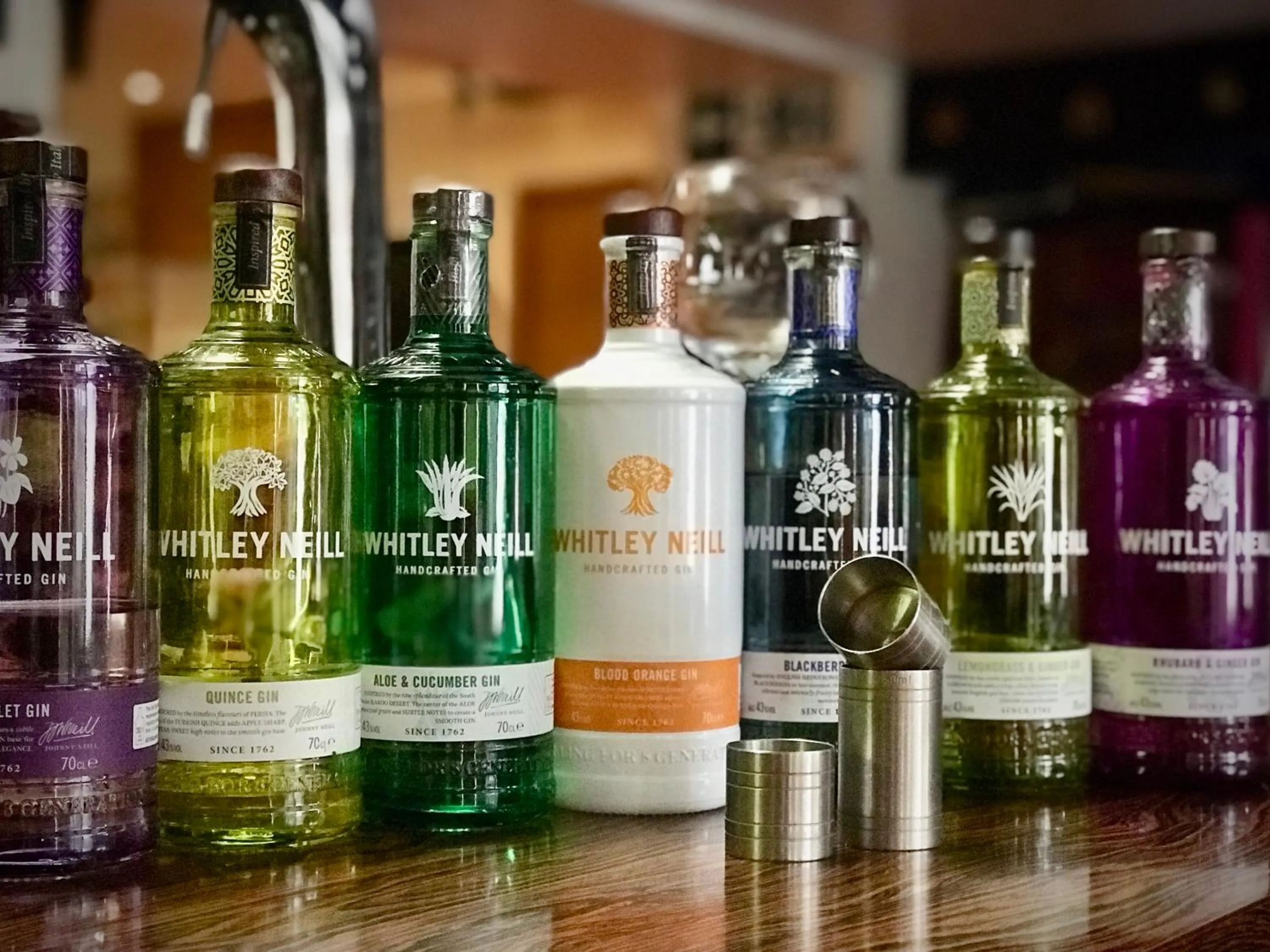 Alcoholic drinks in The White Horse Inn, Clun