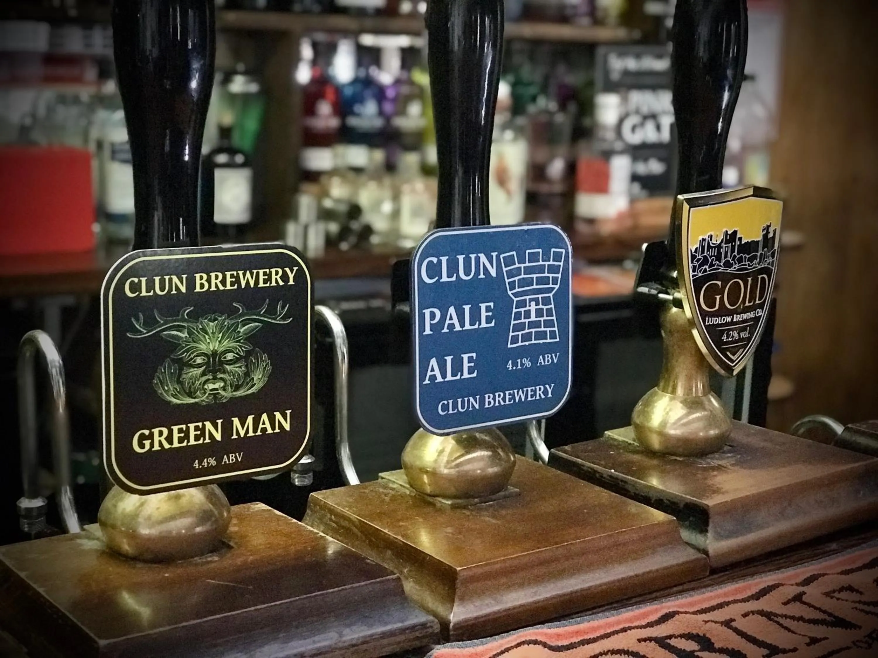 Lounge or bar in The White Horse Inn, Clun