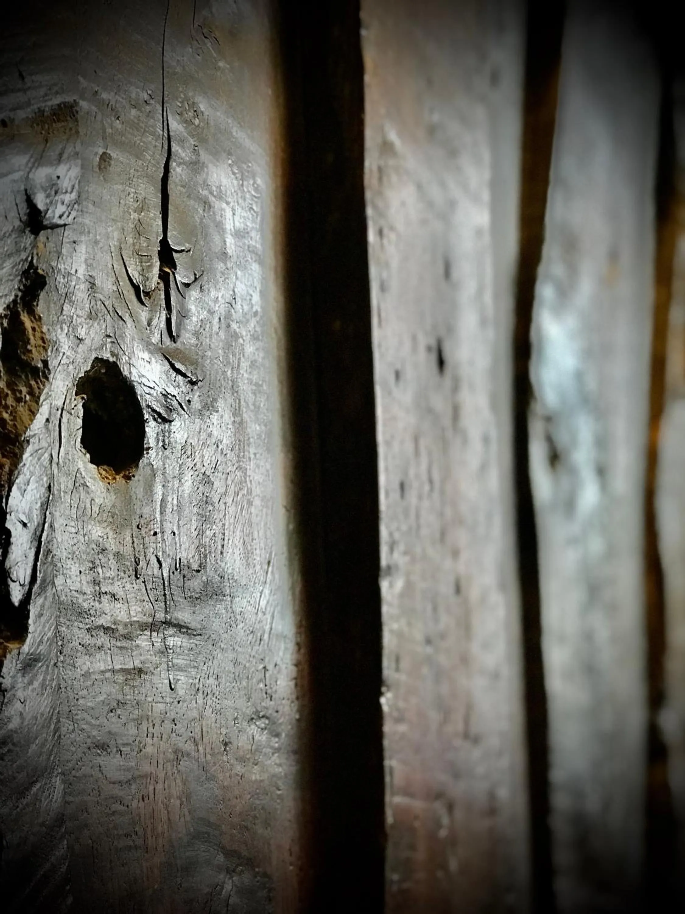 Decorative detail in The White Horse Inn, Clun