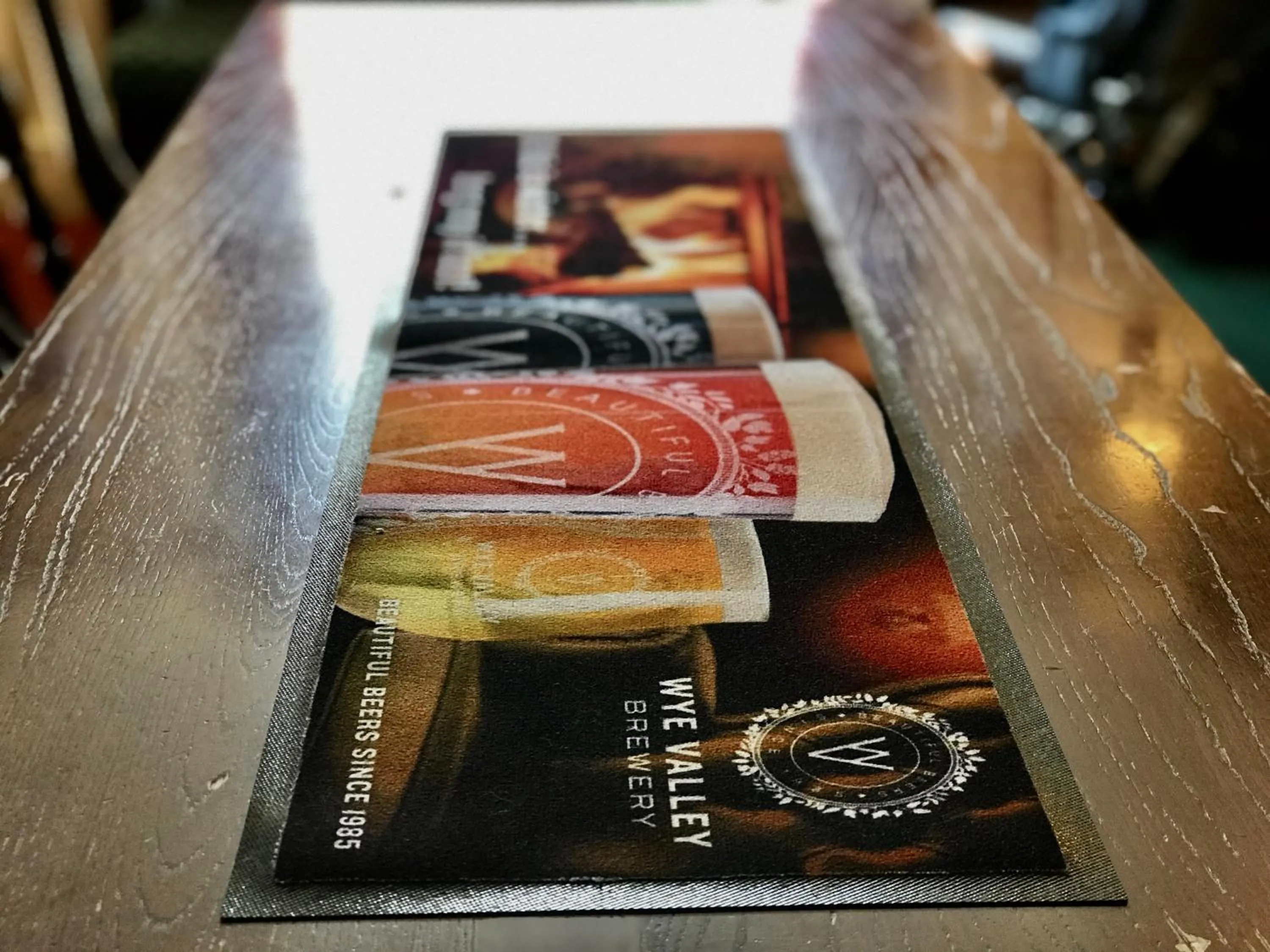 Drinks in The White Horse Inn, Clun