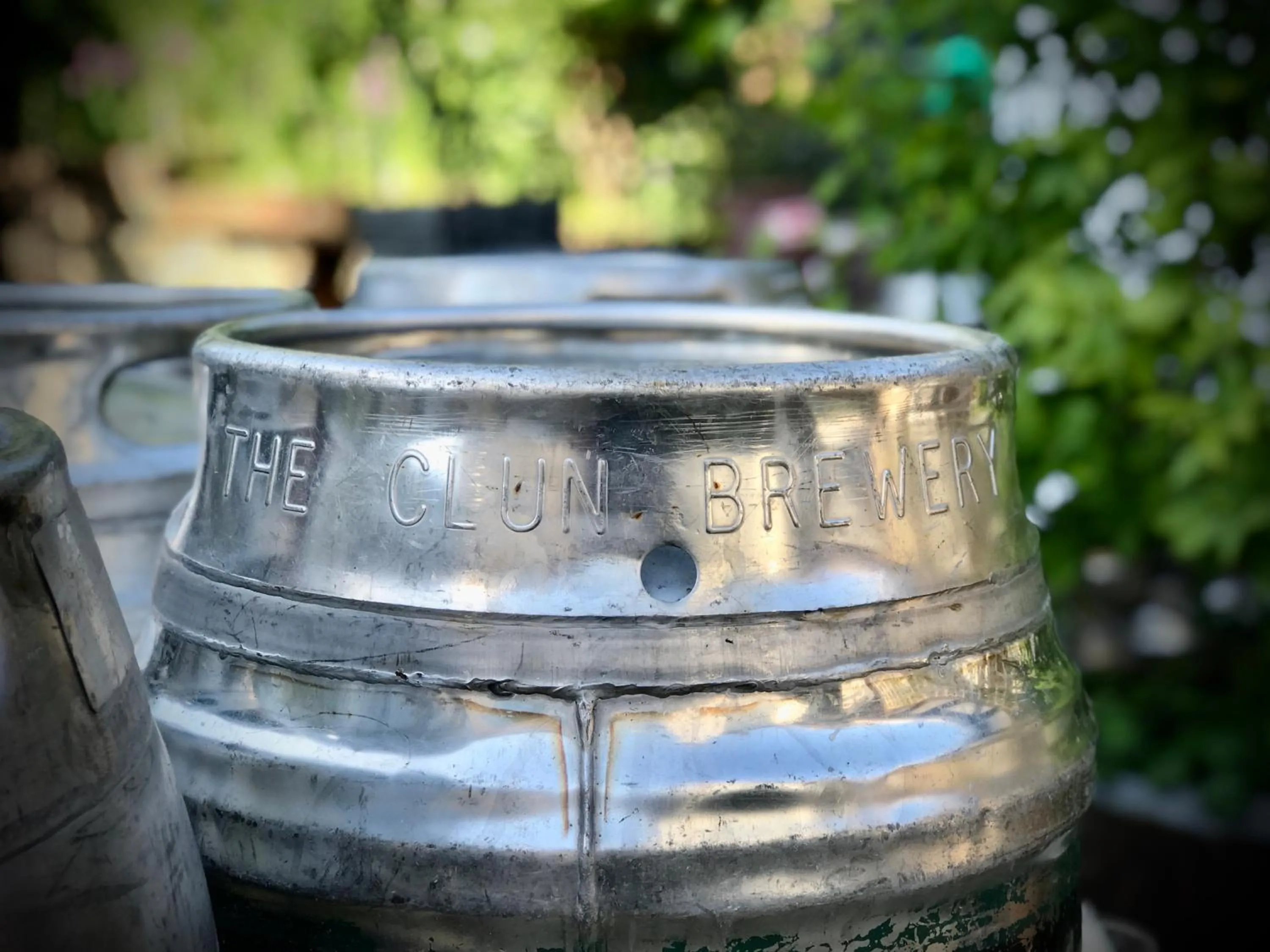 Drinks in The White Horse Inn, Clun