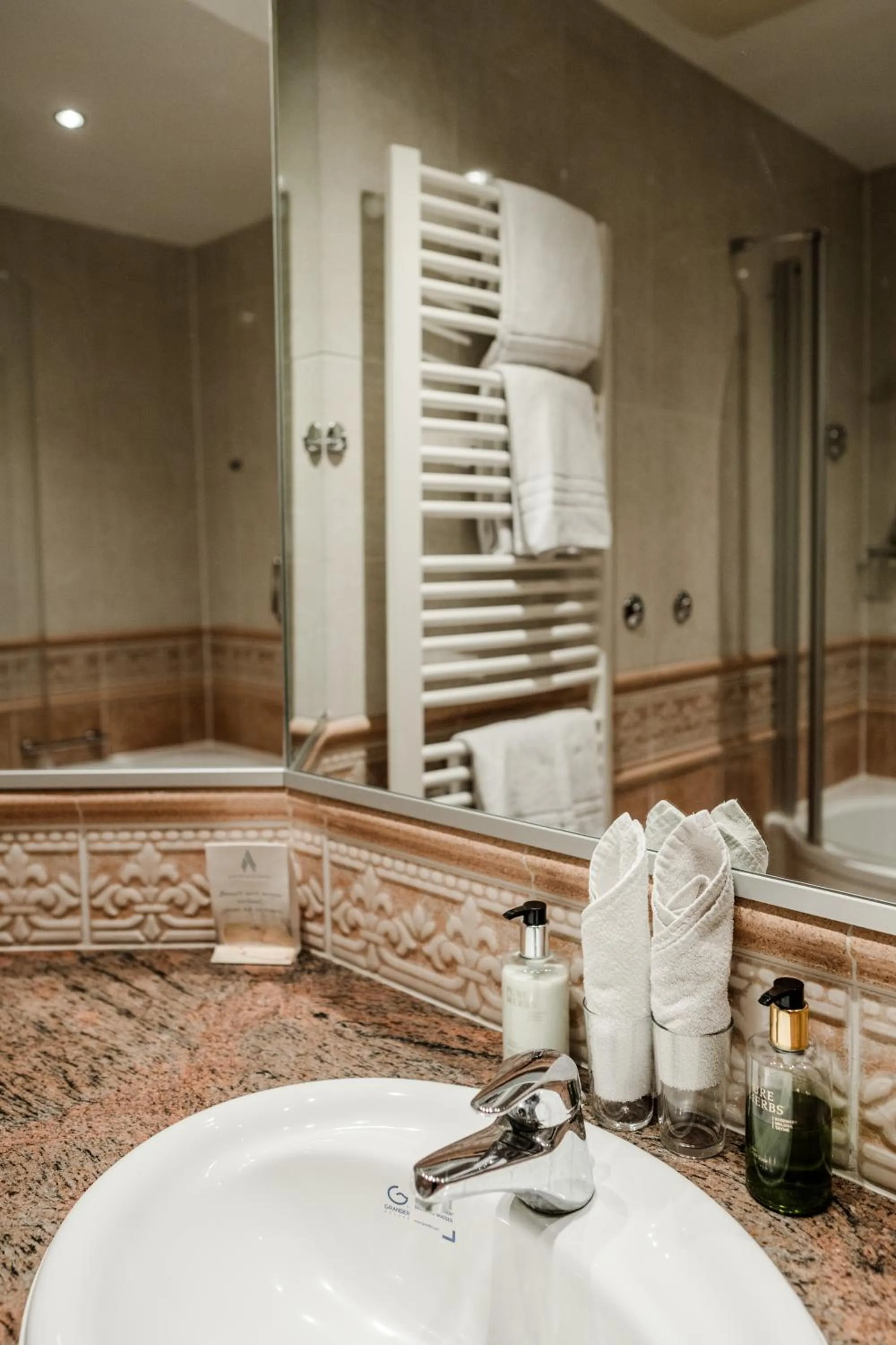 Bathroom in Hotel Antoniushof