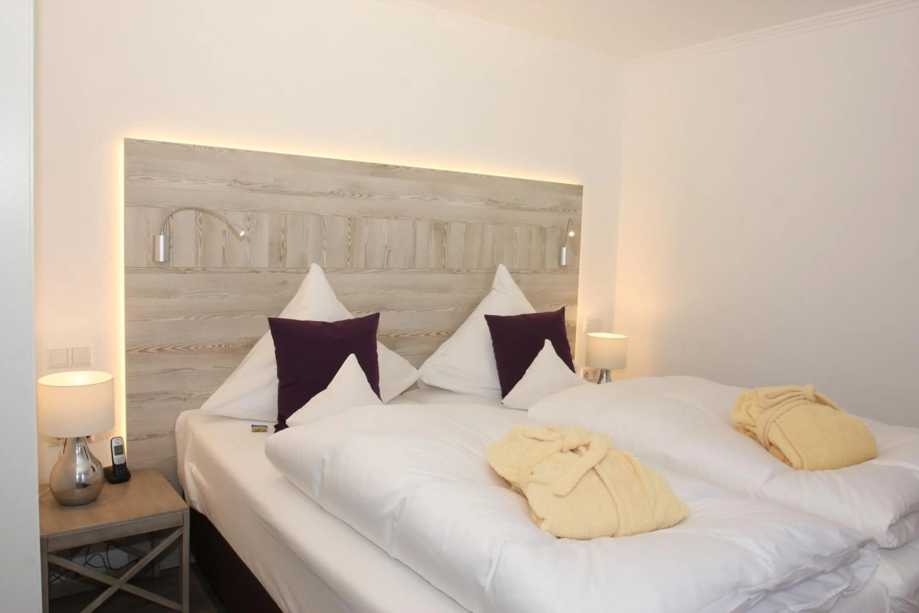 Bed in Hotel Antoniushof