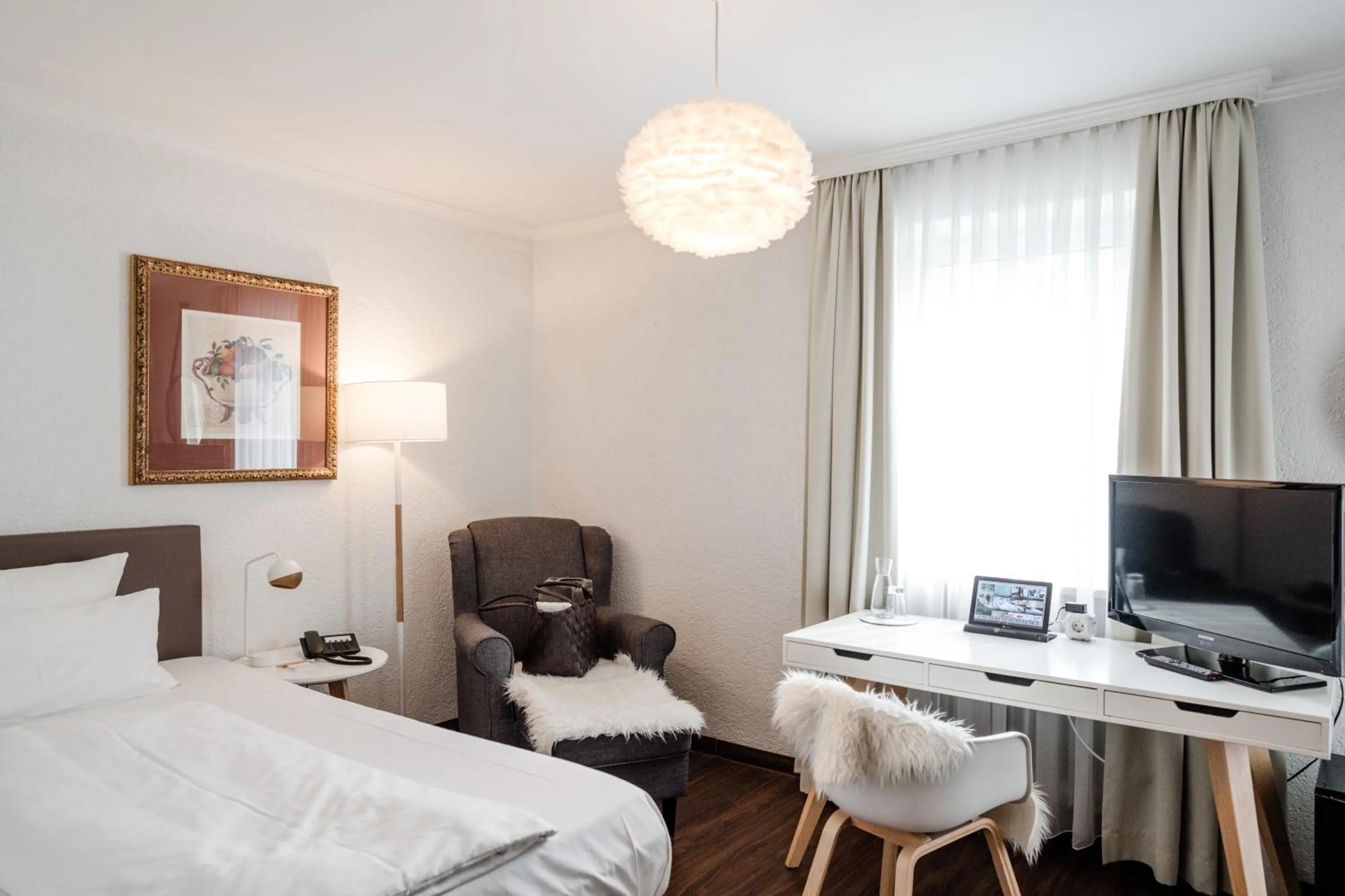 Bed in Hotel Antoniushof