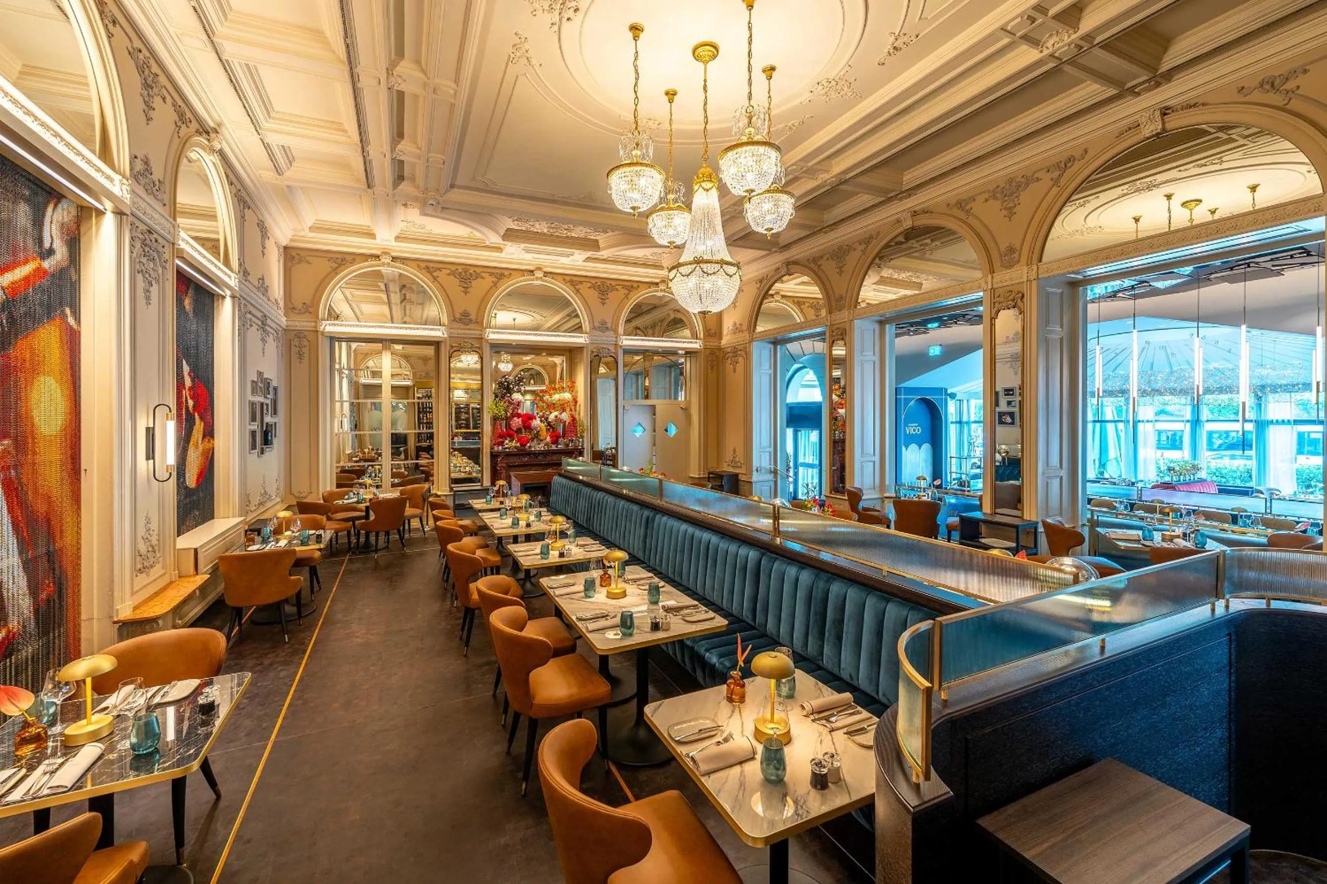 Restaurant/places to eat in Hotel Schweizerhof Luzern