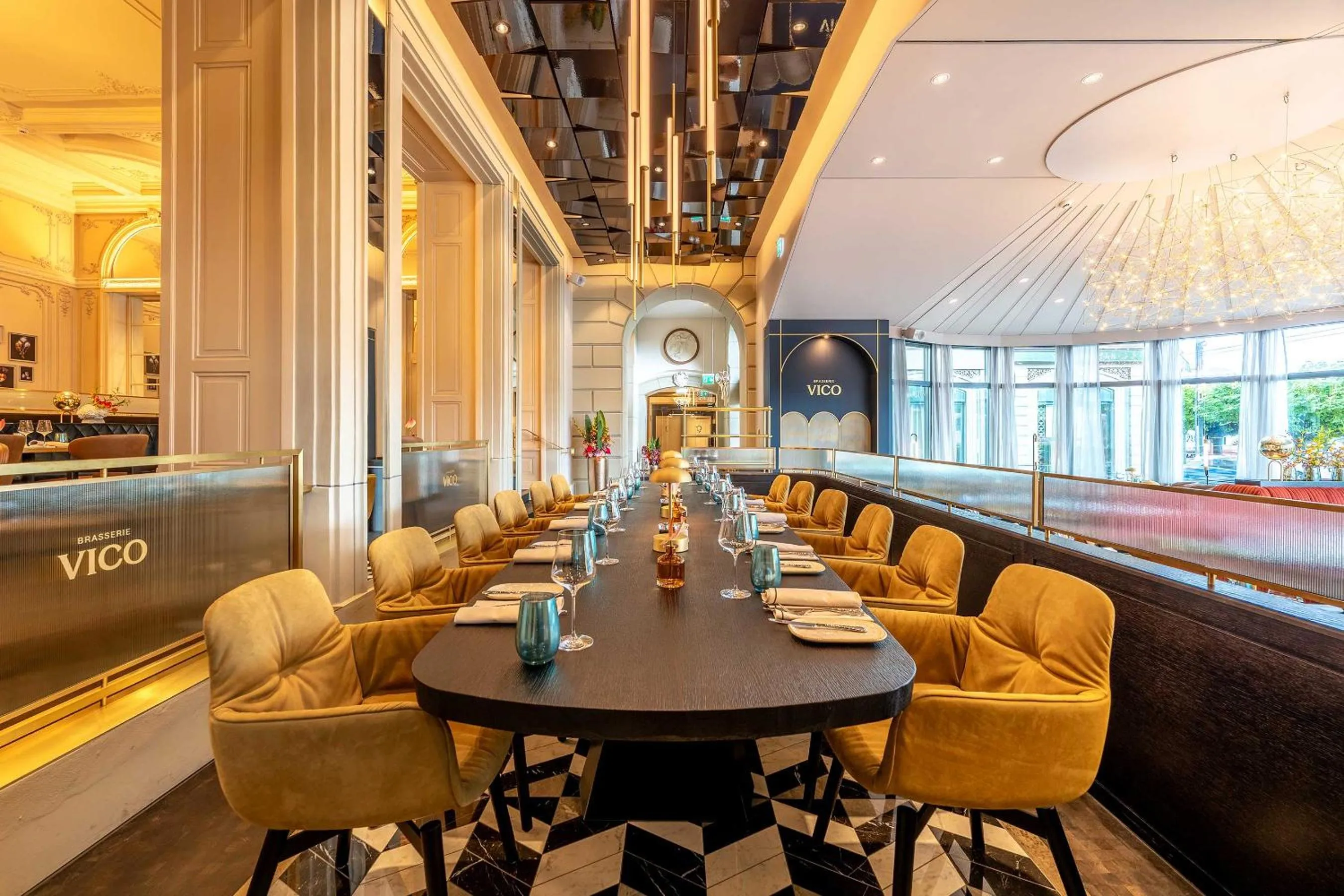 Restaurant/places to eat in Hotel Schweizerhof Luzern