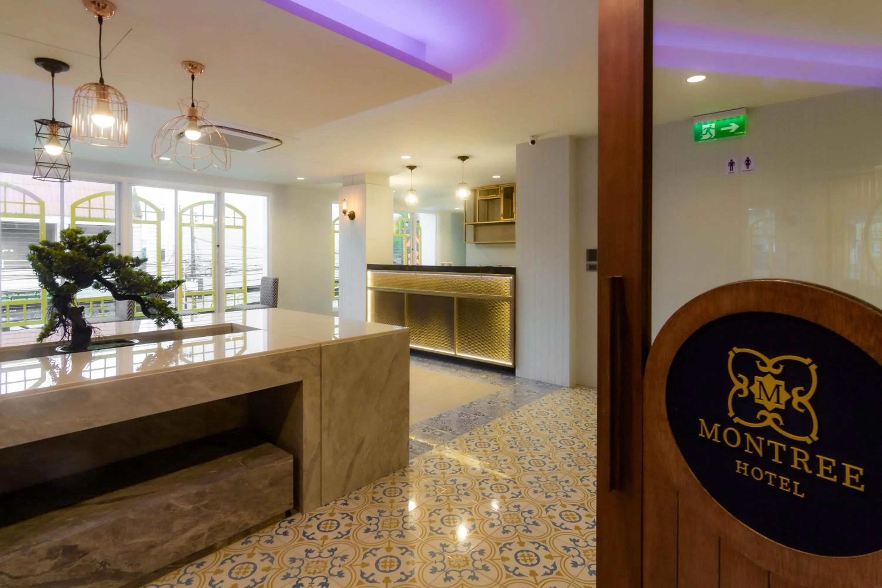 Lobby or reception in Montree Phuket Hotel