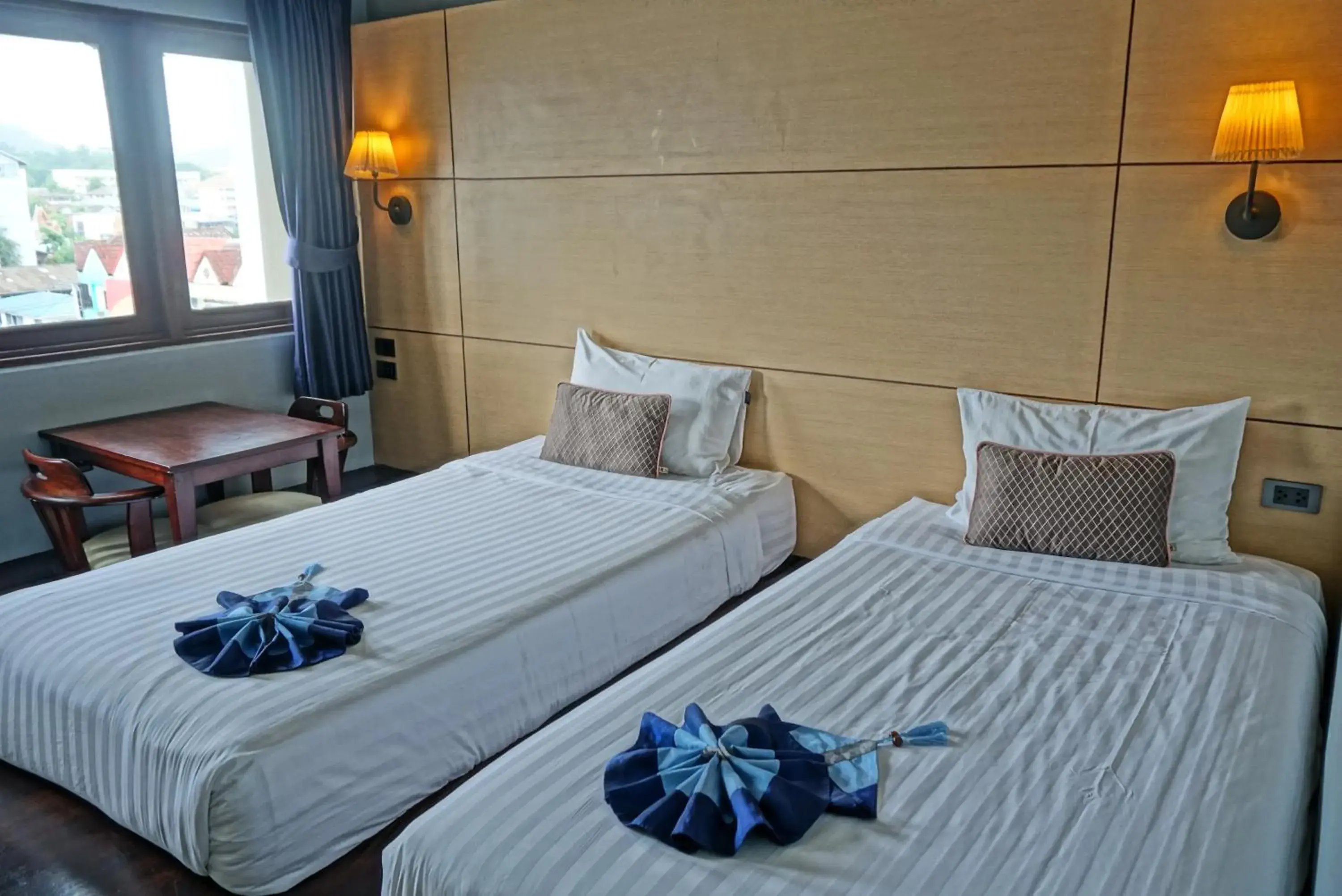Superior Double Room with Two Double Beds in Montree Phuket Hotel Superior Double Room with Two Double Beds in Montree Phuket Hotel