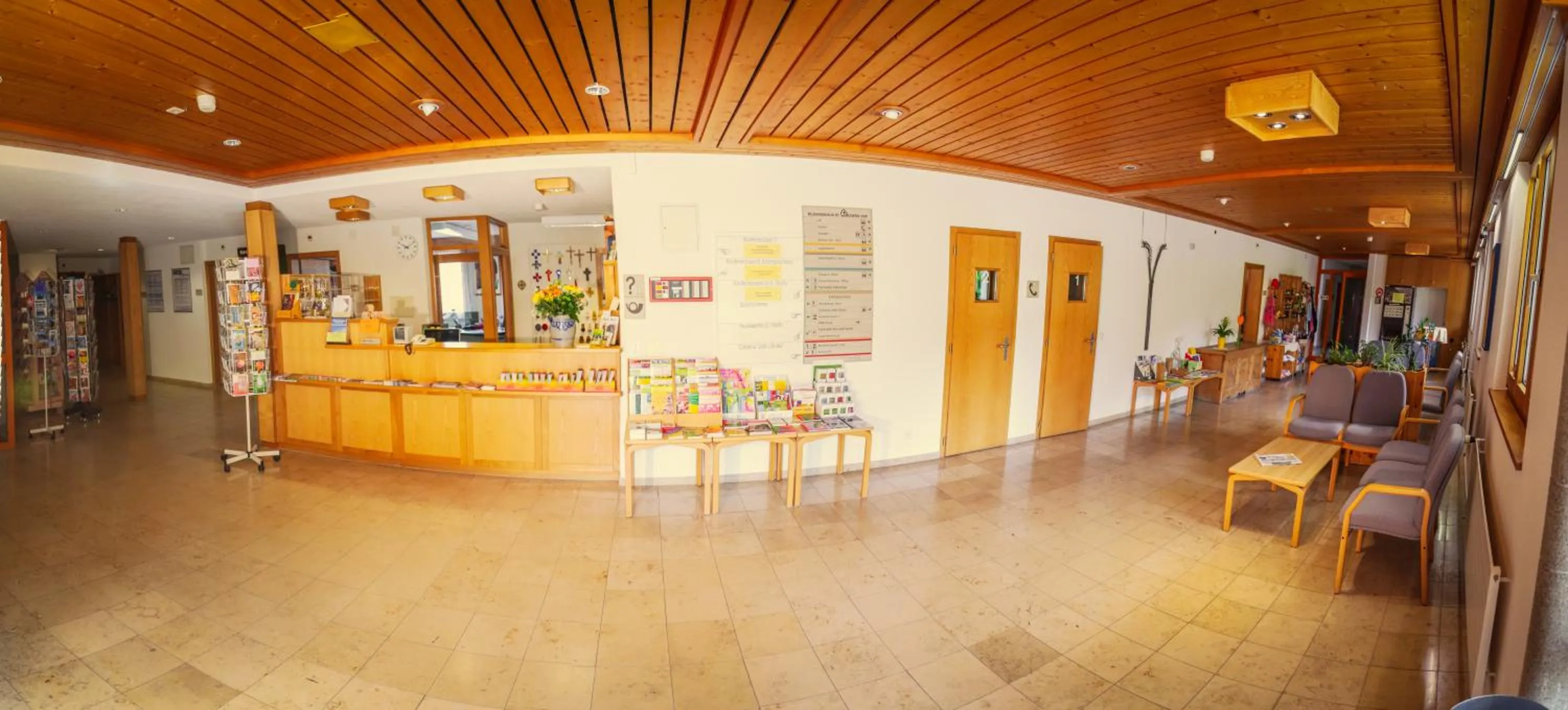 Lobby or reception in Hotel & Bildungshaus St. Jodern