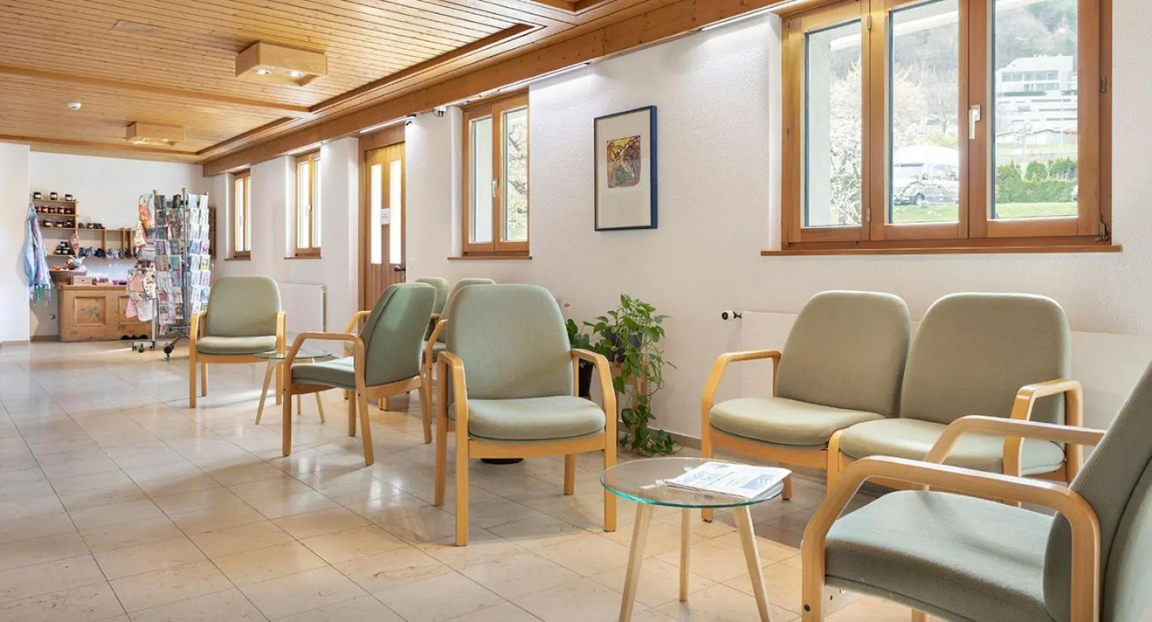 Lobby or reception in Hotel & Bildungshaus St. Jodern