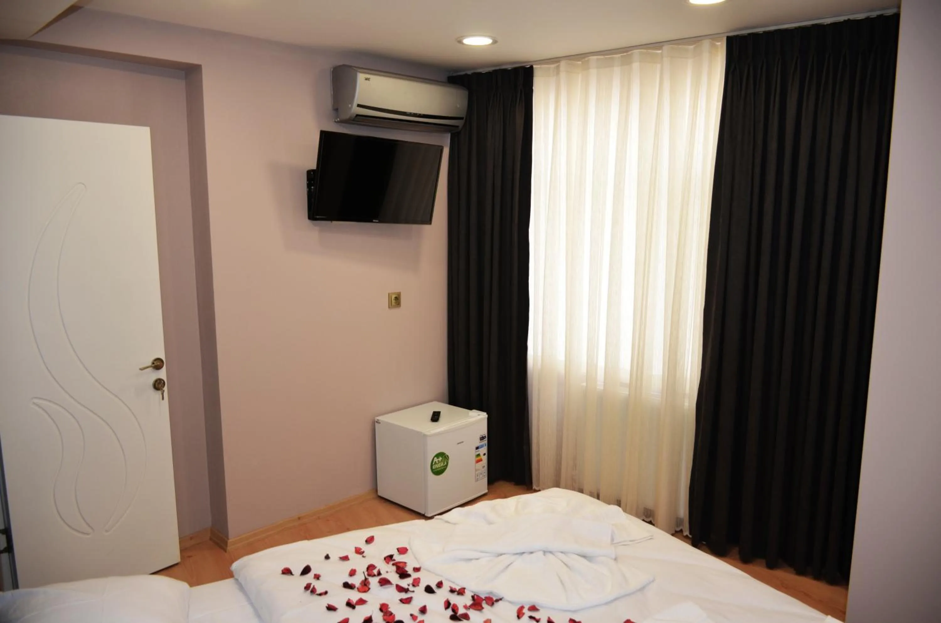 Bed in Rodion Hotel