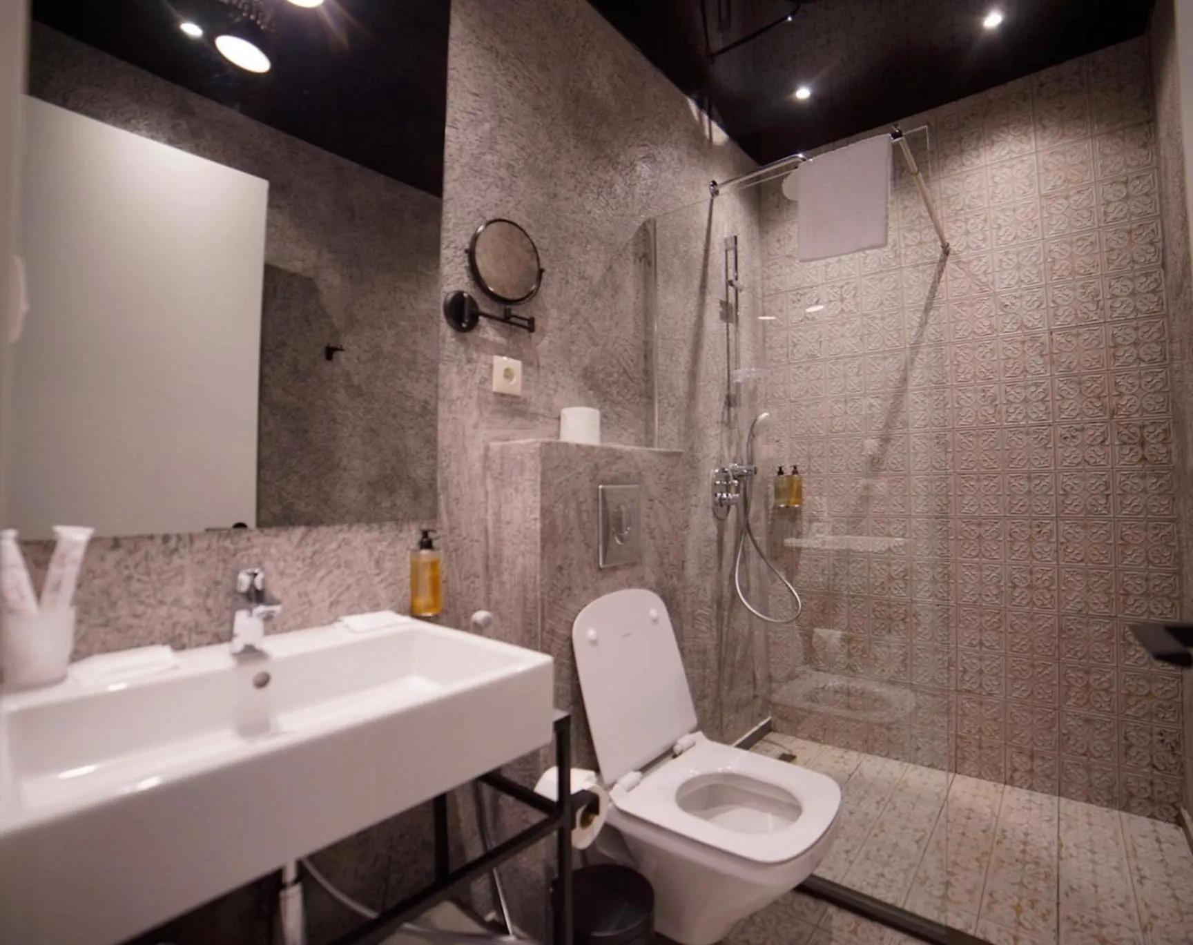 Shower in TbiliSee Hotel