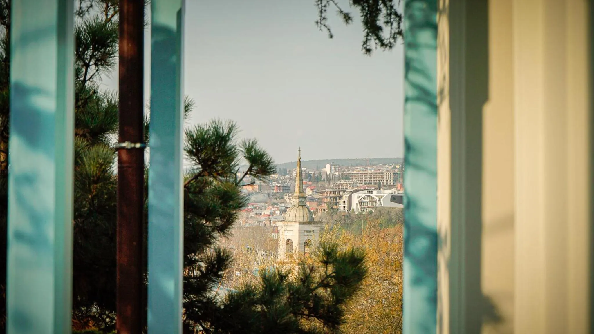 View (from property/room) in TbiliSee Hotel