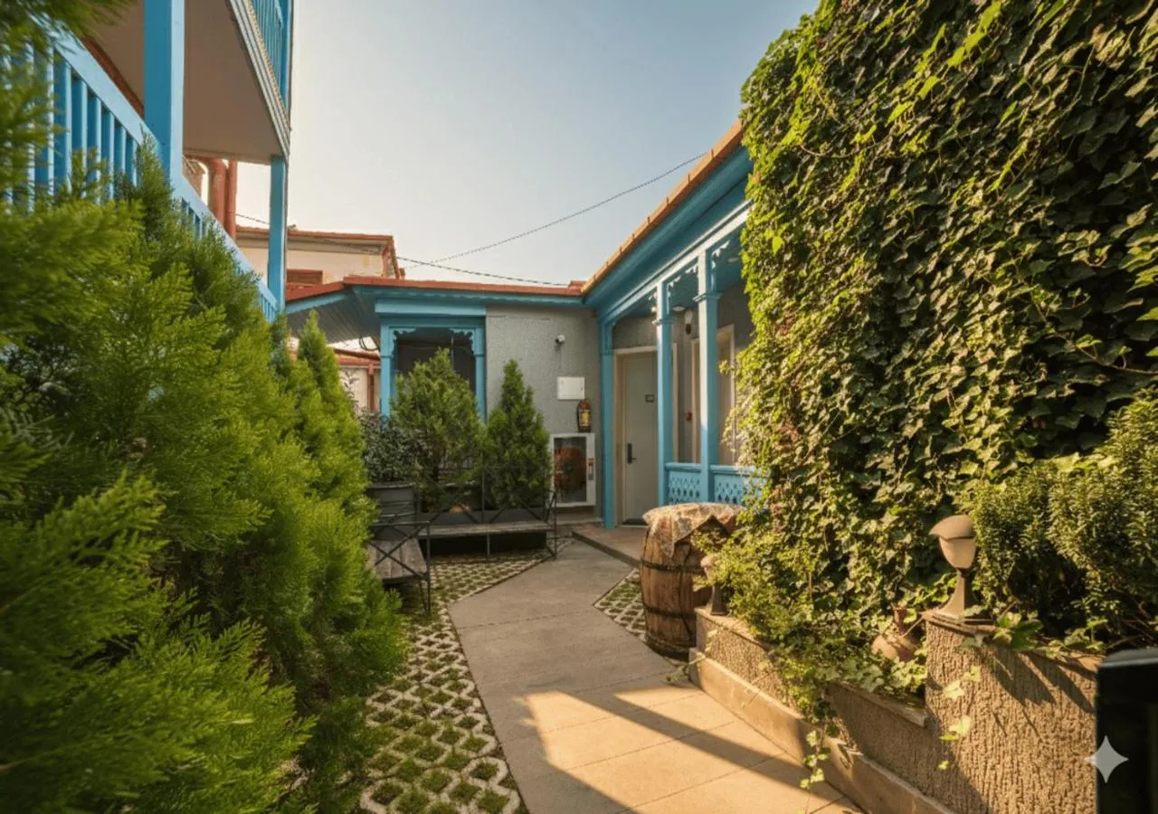 Patio in TbiliSee Hotel