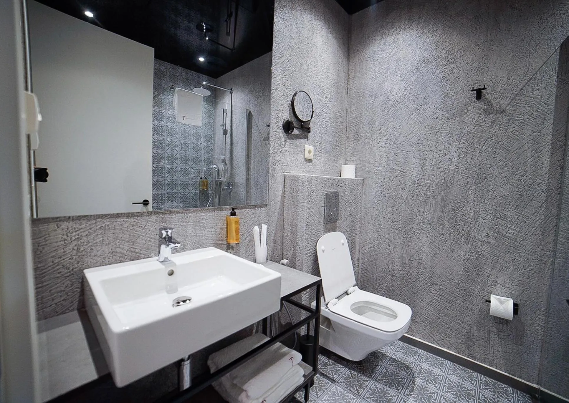 Bathroom in TbiliSee Hotel