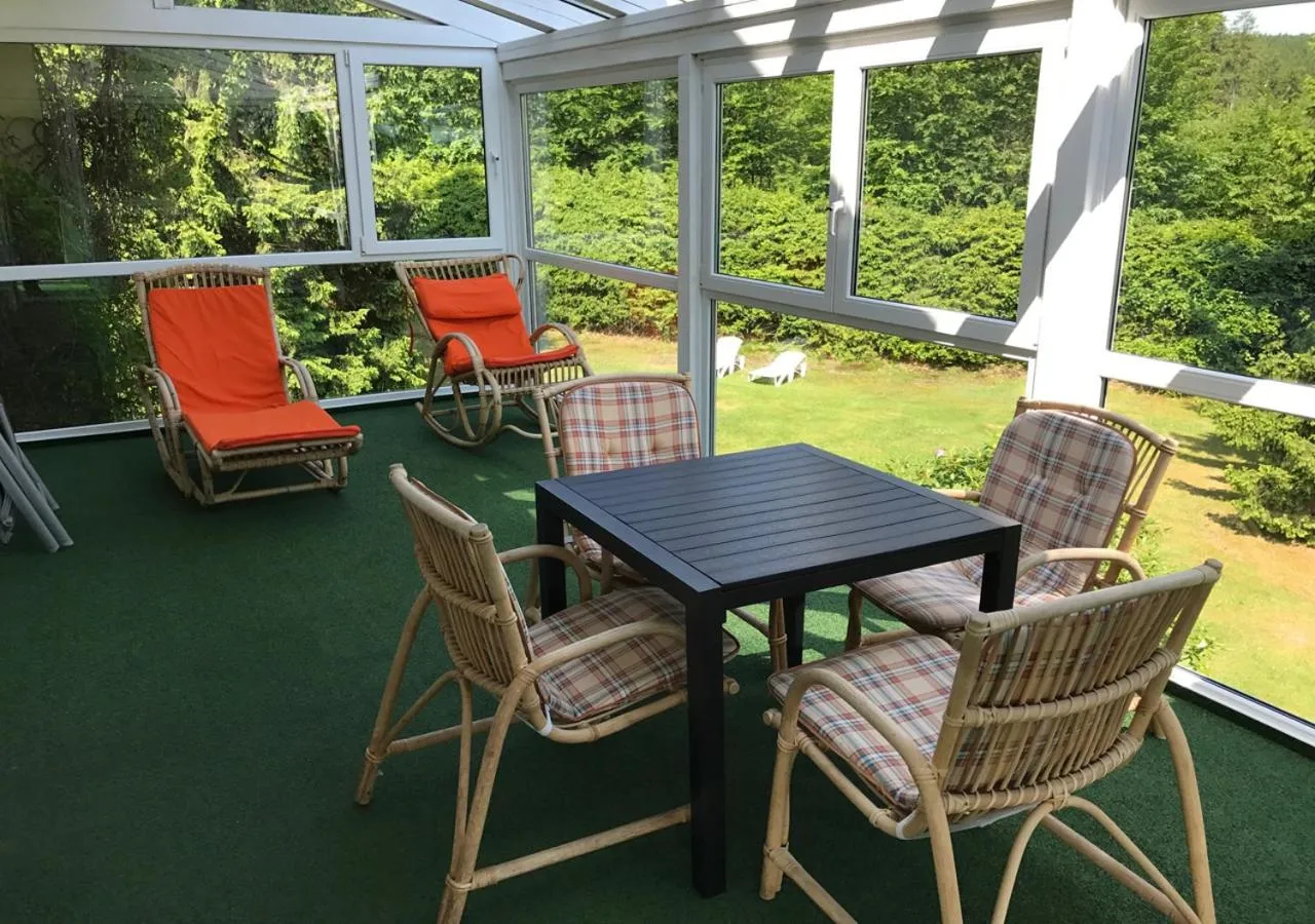 Garden view in Hotel Barbara