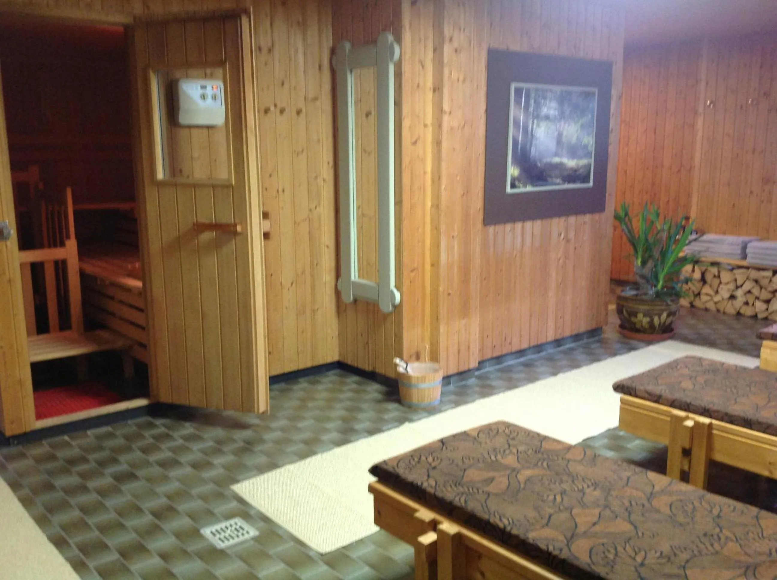 Sauna, Bed in Hotel Barbara