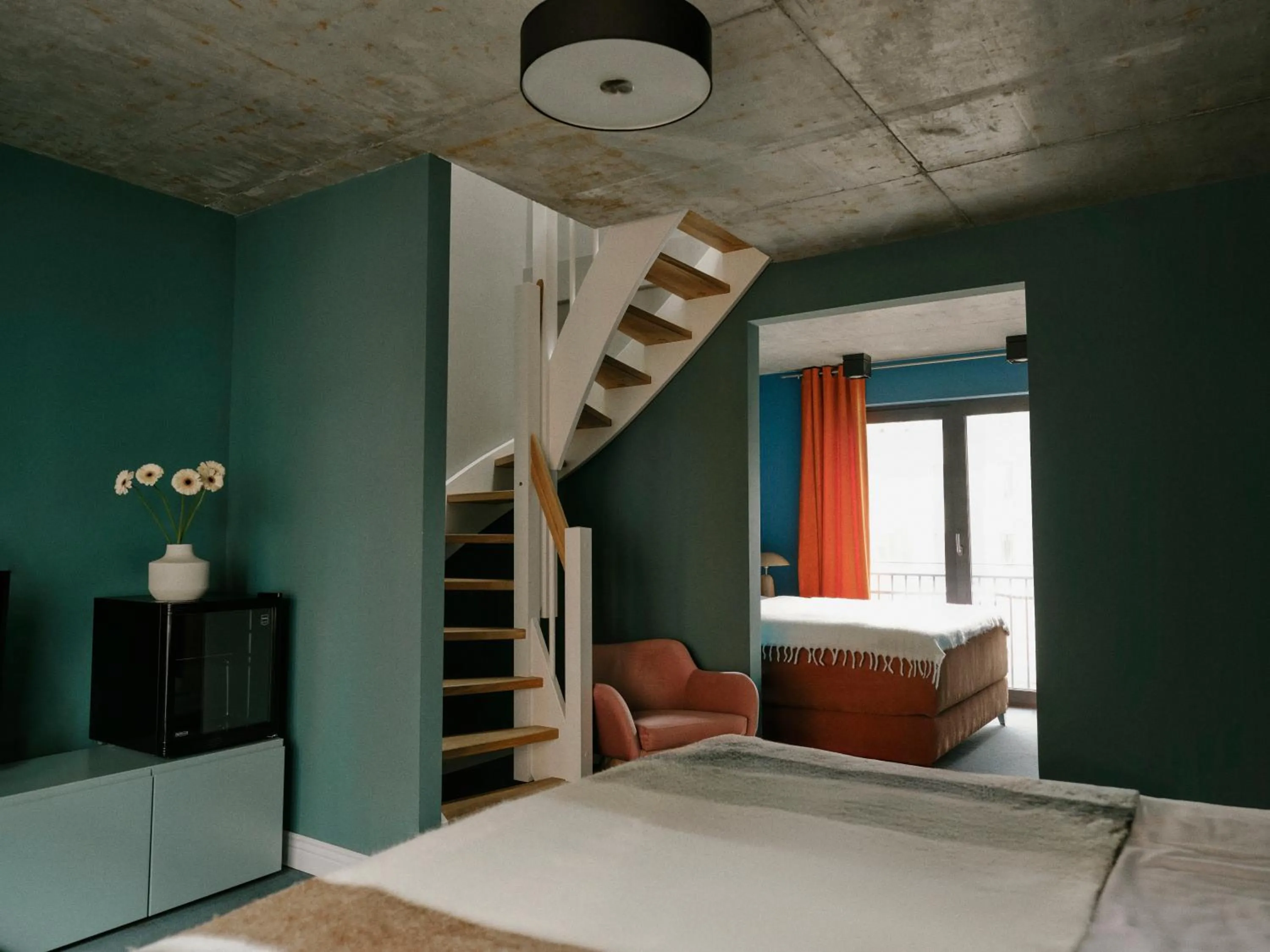 Bed in Art Apartments