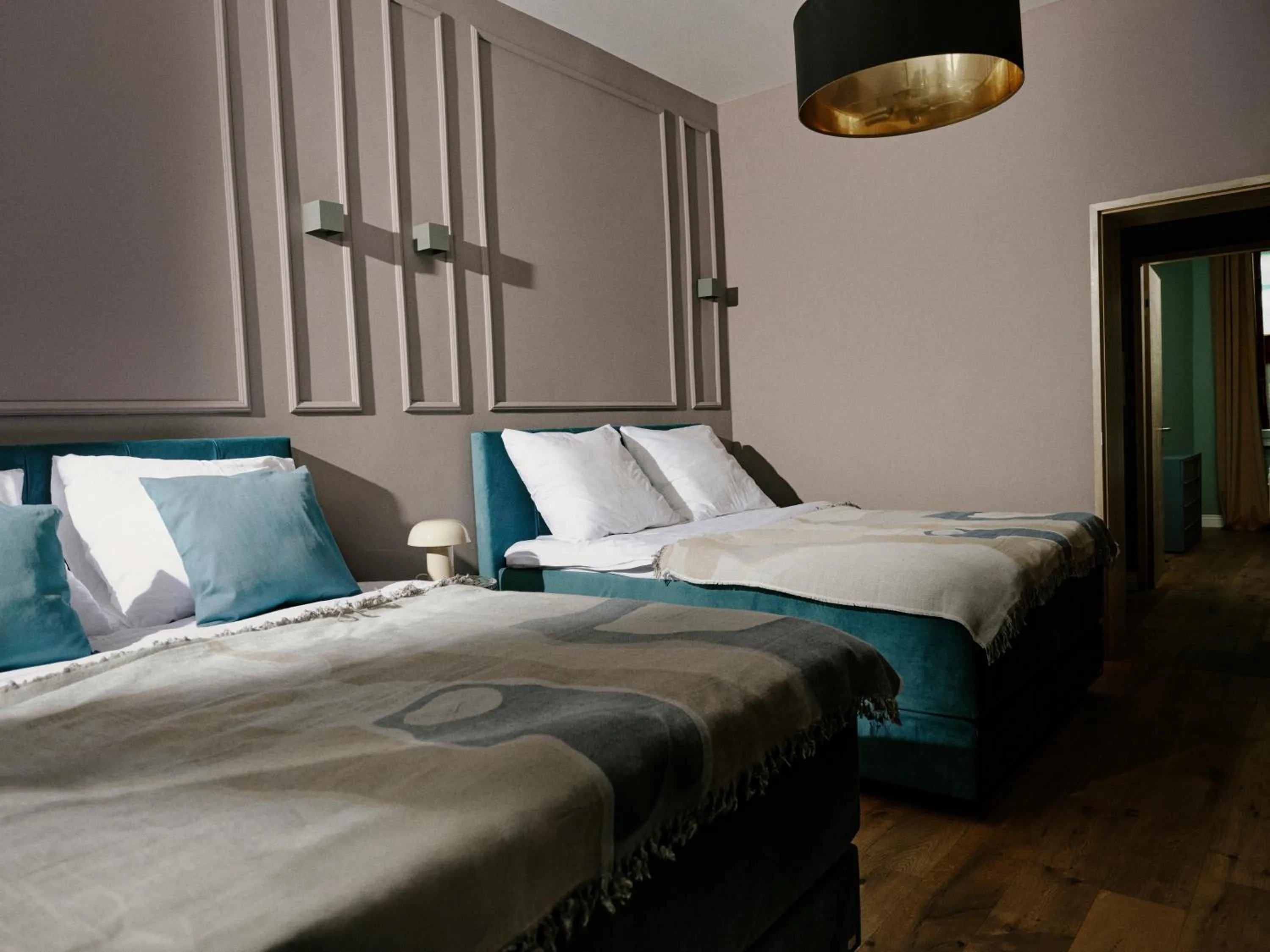 Bed in Art Apartments