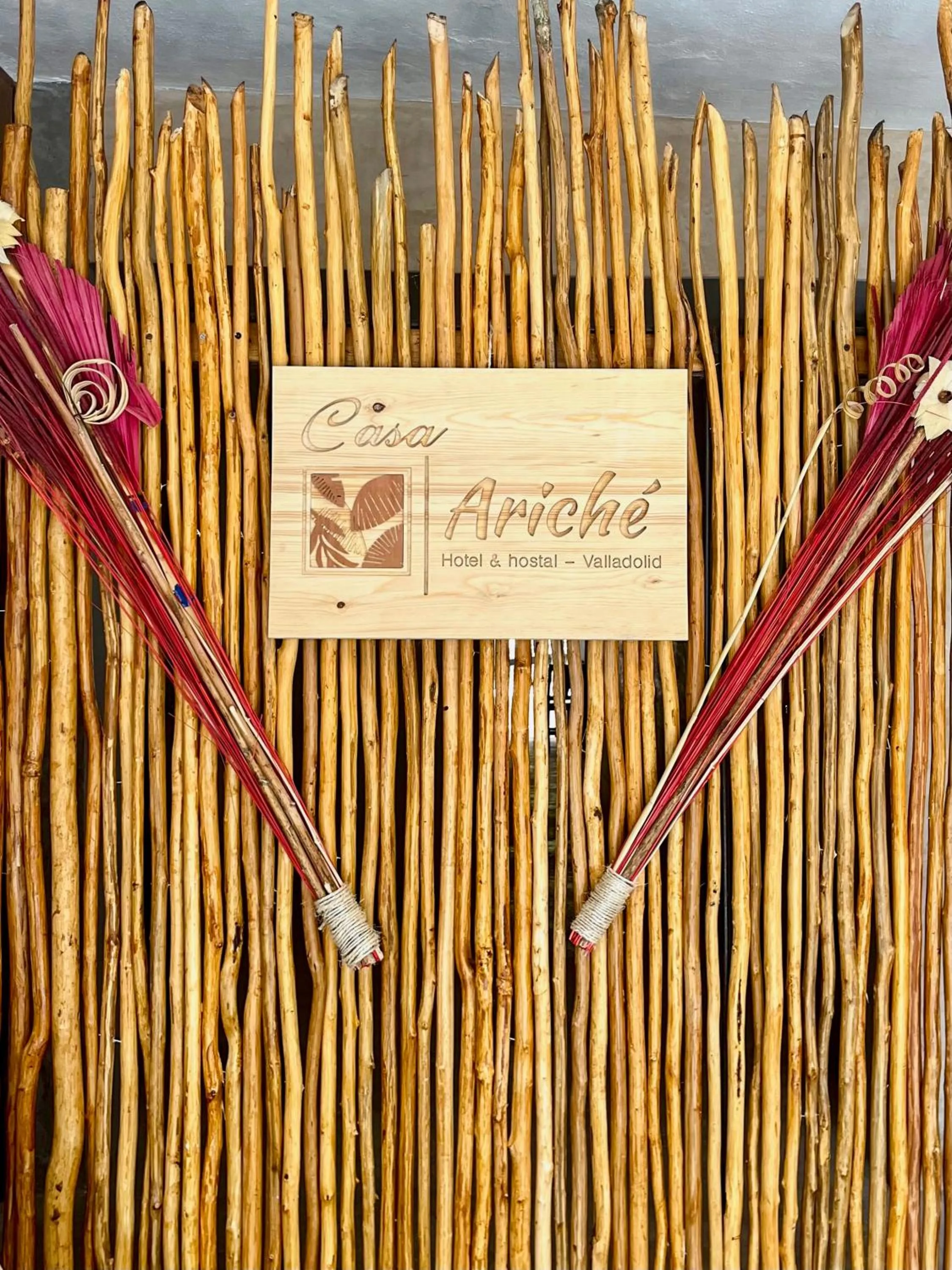 Property building in Ariché Valladolid Hotel & Hostal