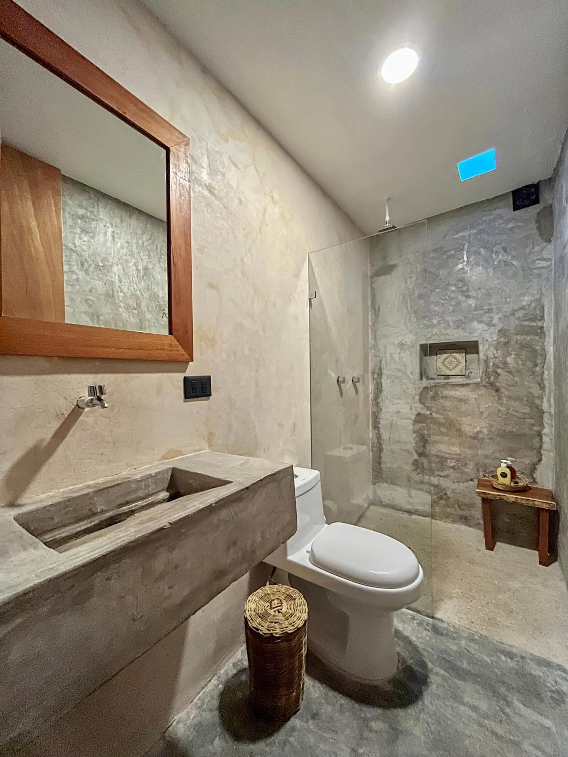 Toilet in Ariché Valladolid Hotel & Hostal