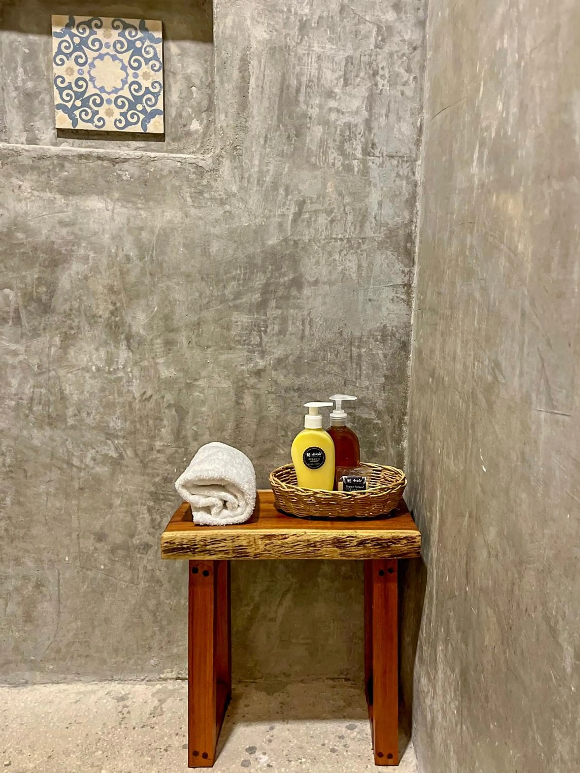 Shower in Ariché Valladolid Hotel & Hostal