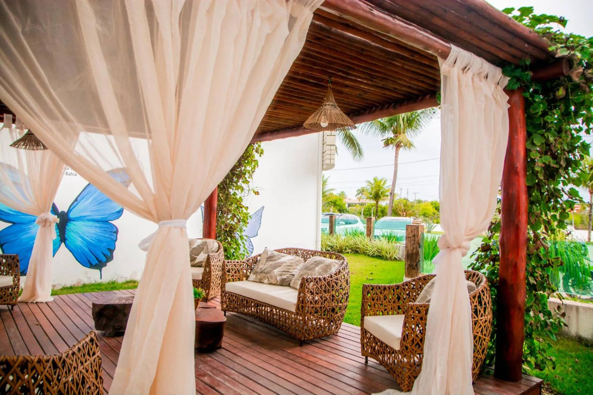 Seating area in Cahy Praia Hotel