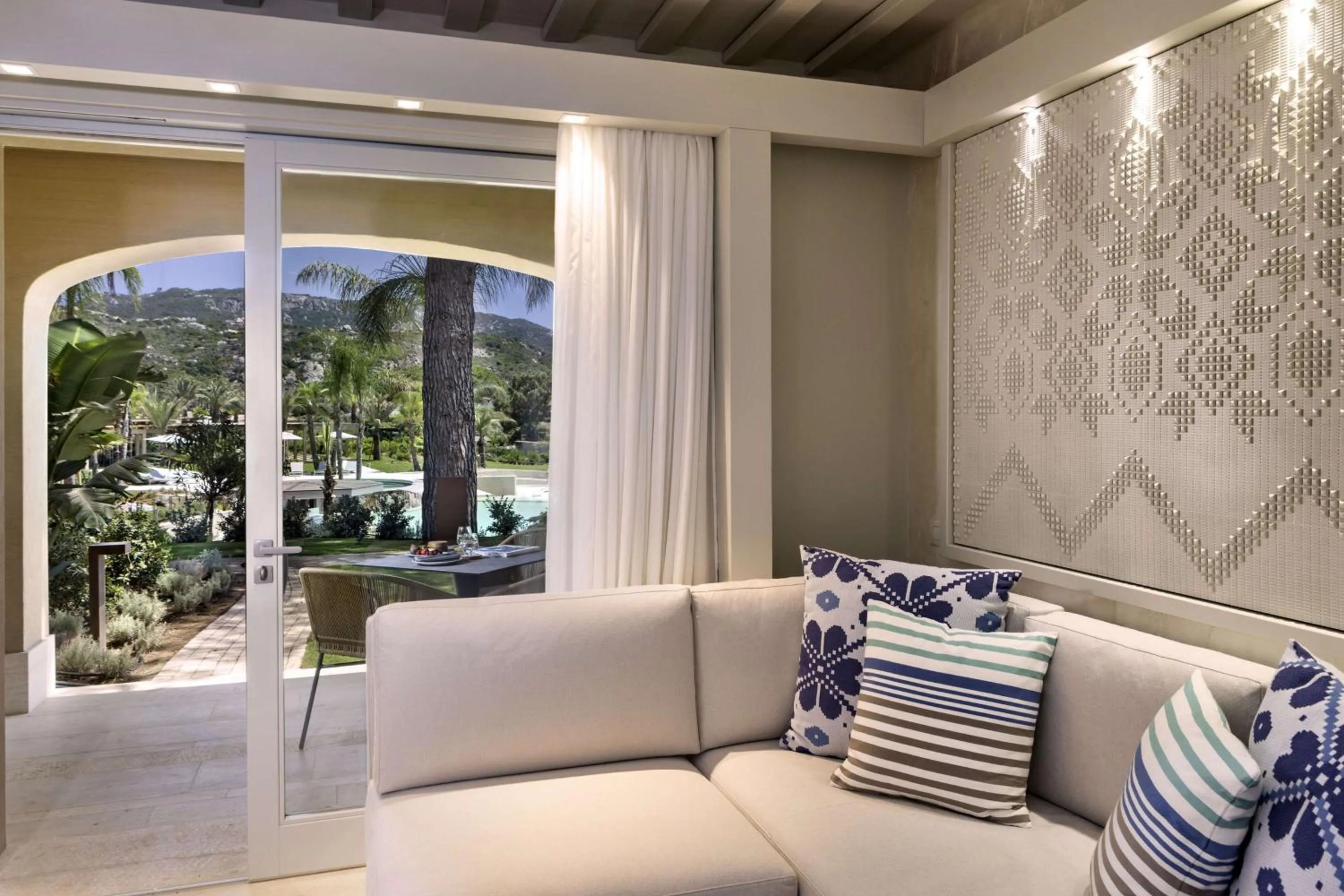Photo of the whole room in 7Pines Resort Sardinia - A Destination By Hyatt