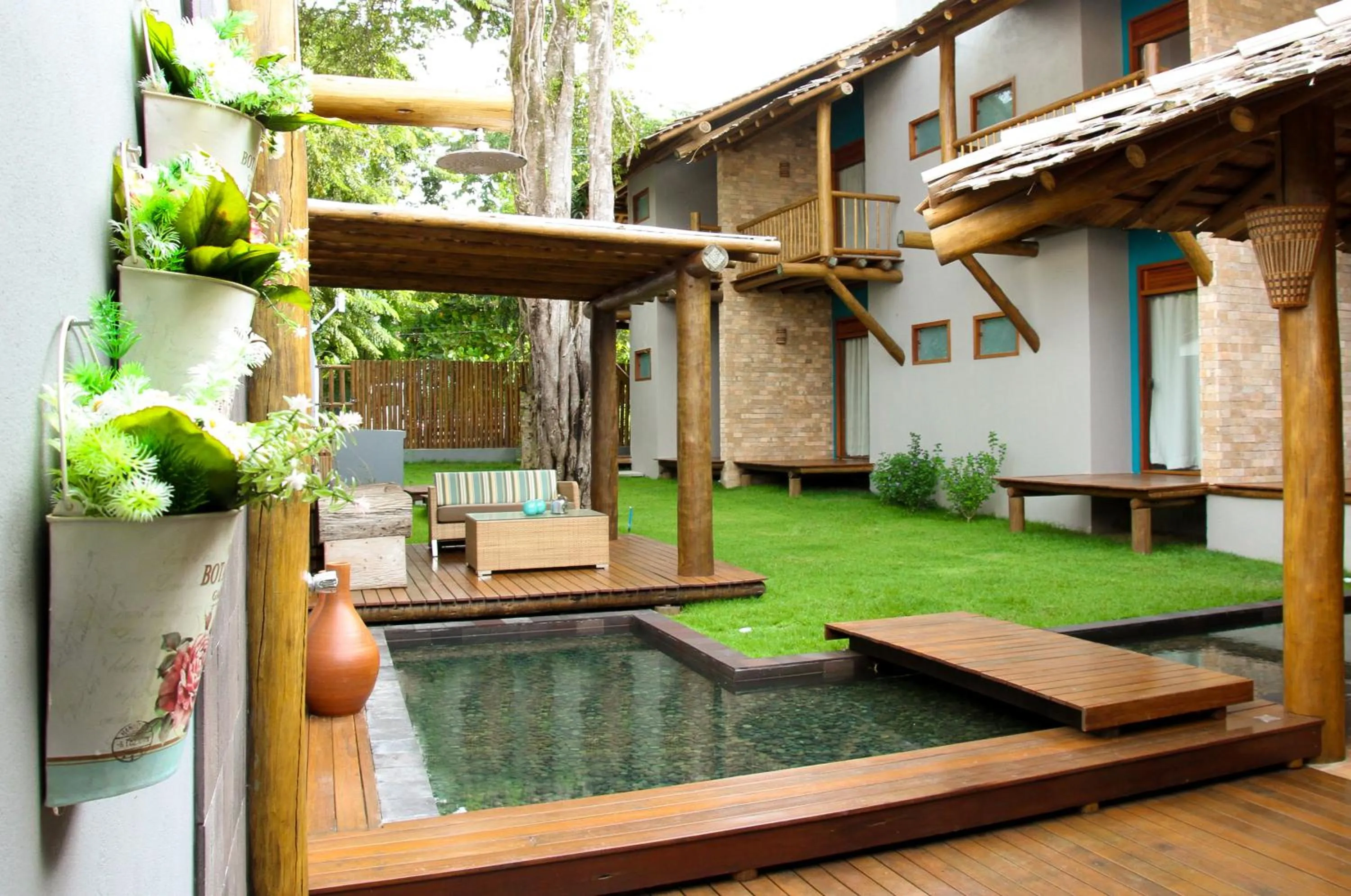 Garden in Pousada Villa Maeva Itacare