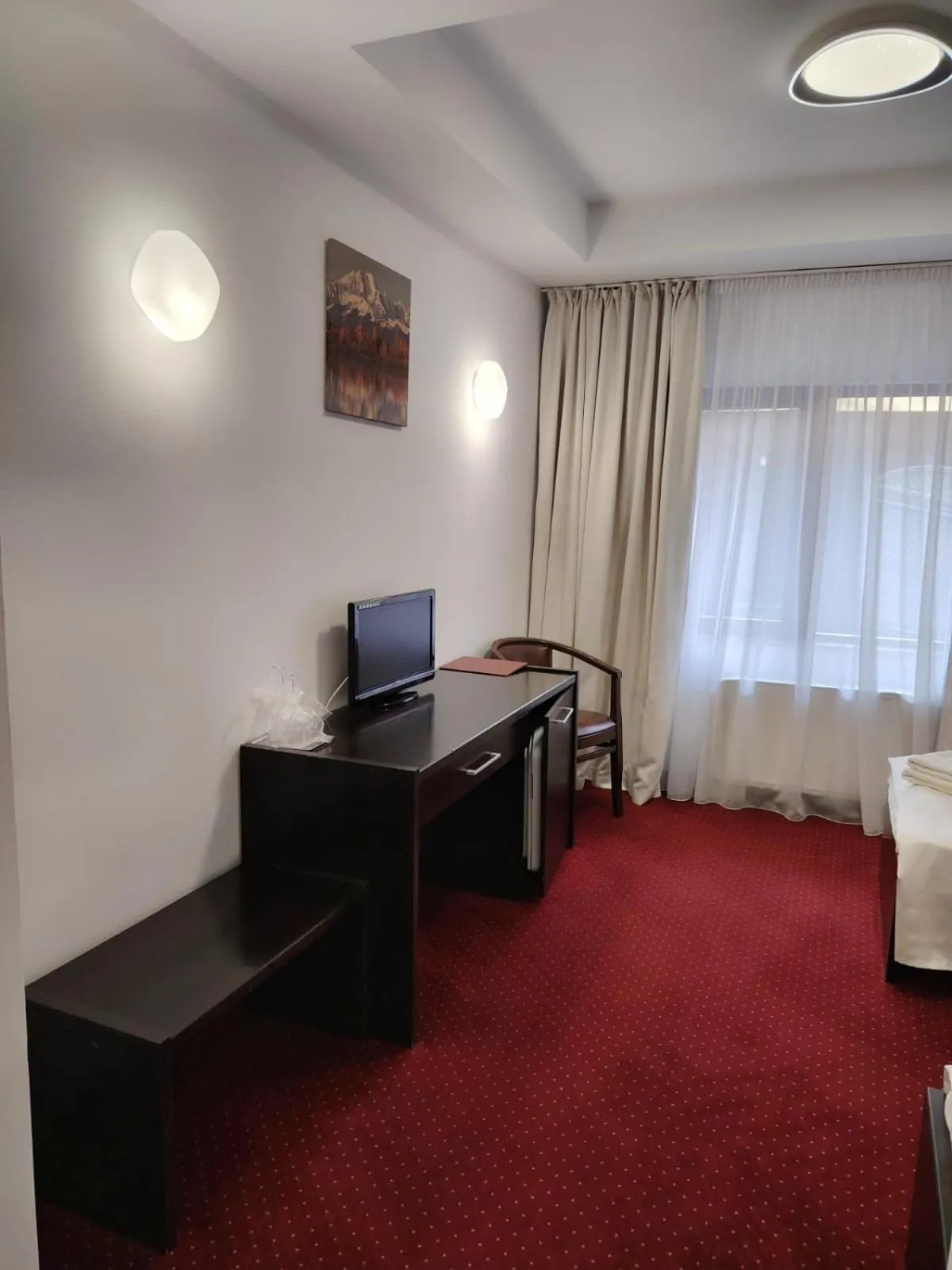 Bed in Hotel Transilvania Zalău