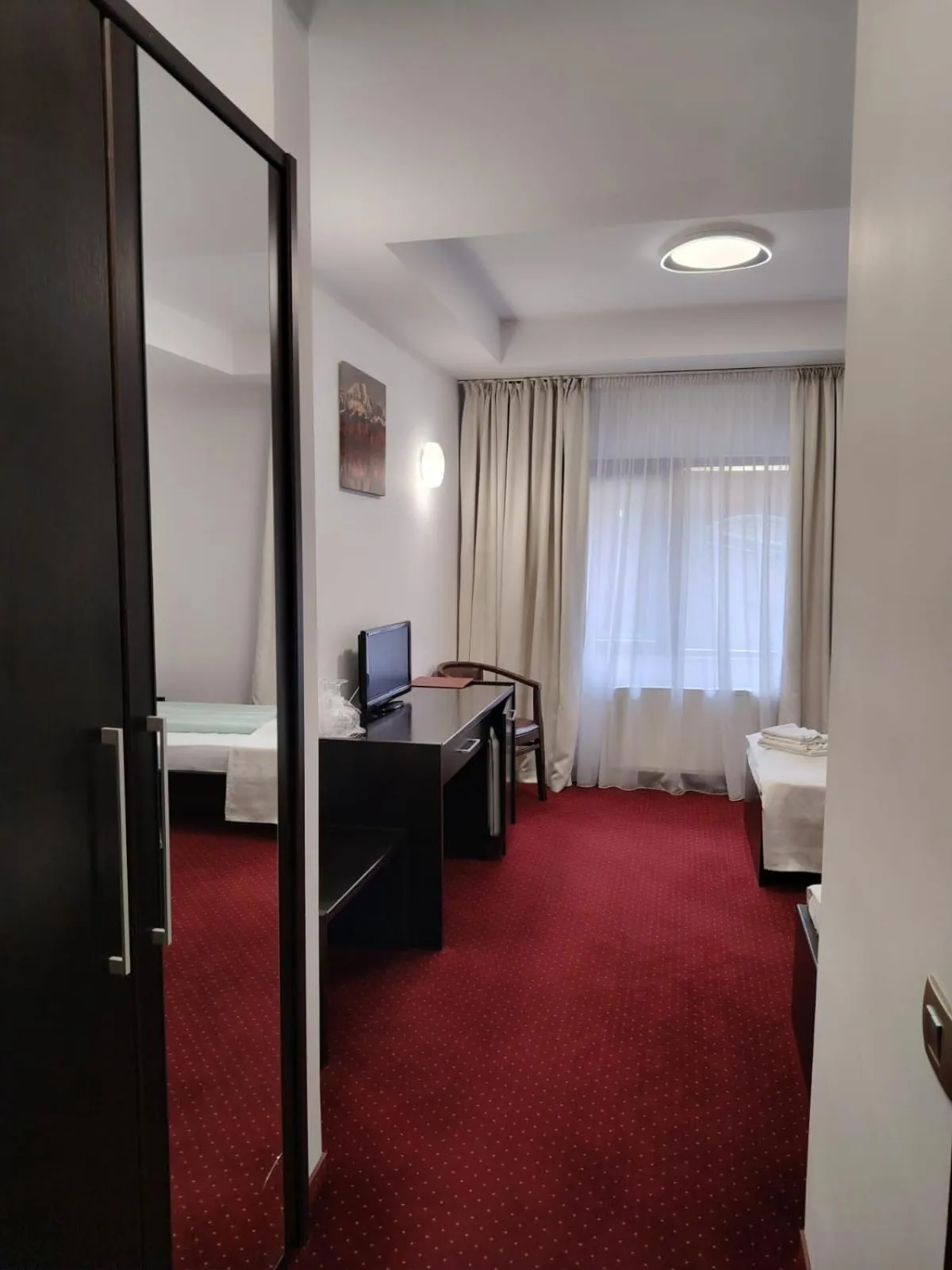 Bed in Hotel Transilvania Zalău