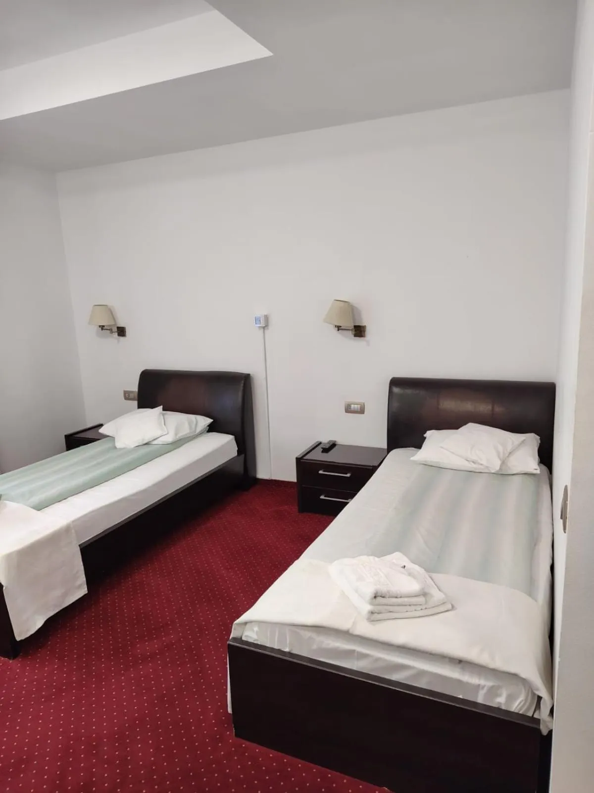 Bed in Hotel Transilvania Zalău