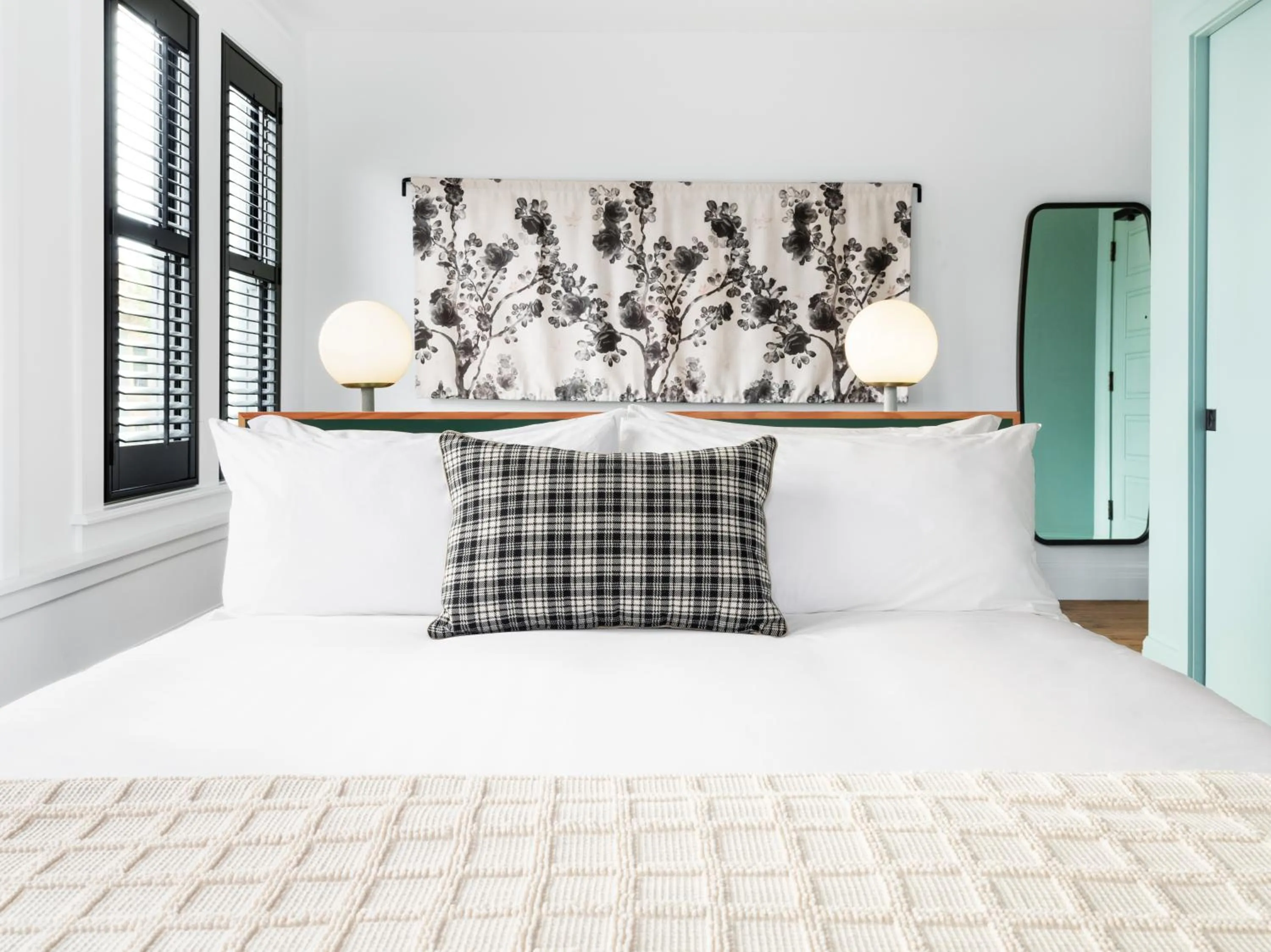 Bed in Hotel Grand Stark