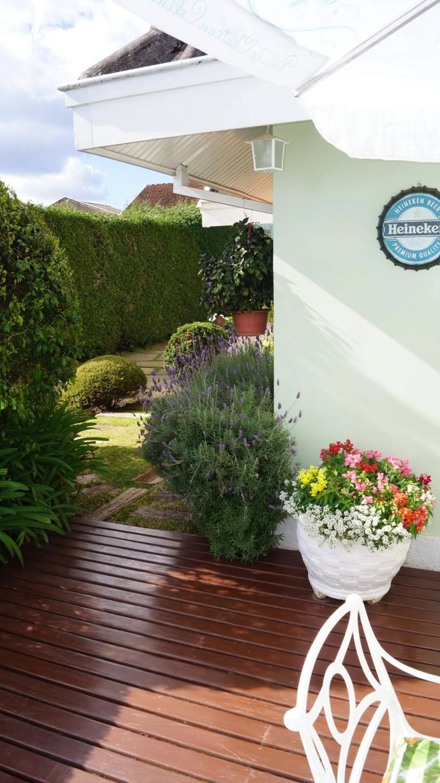 Patio in Pousada Chateau Colinas