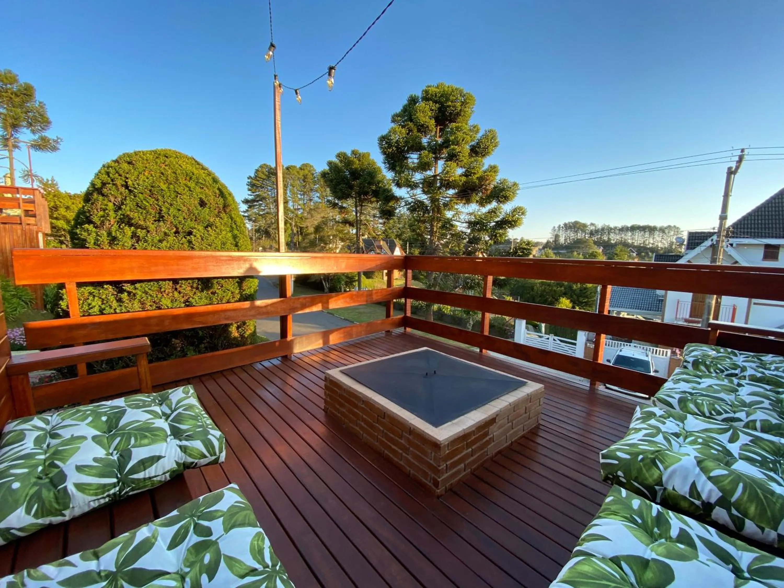 Patio in Pousada Chateau Colinas