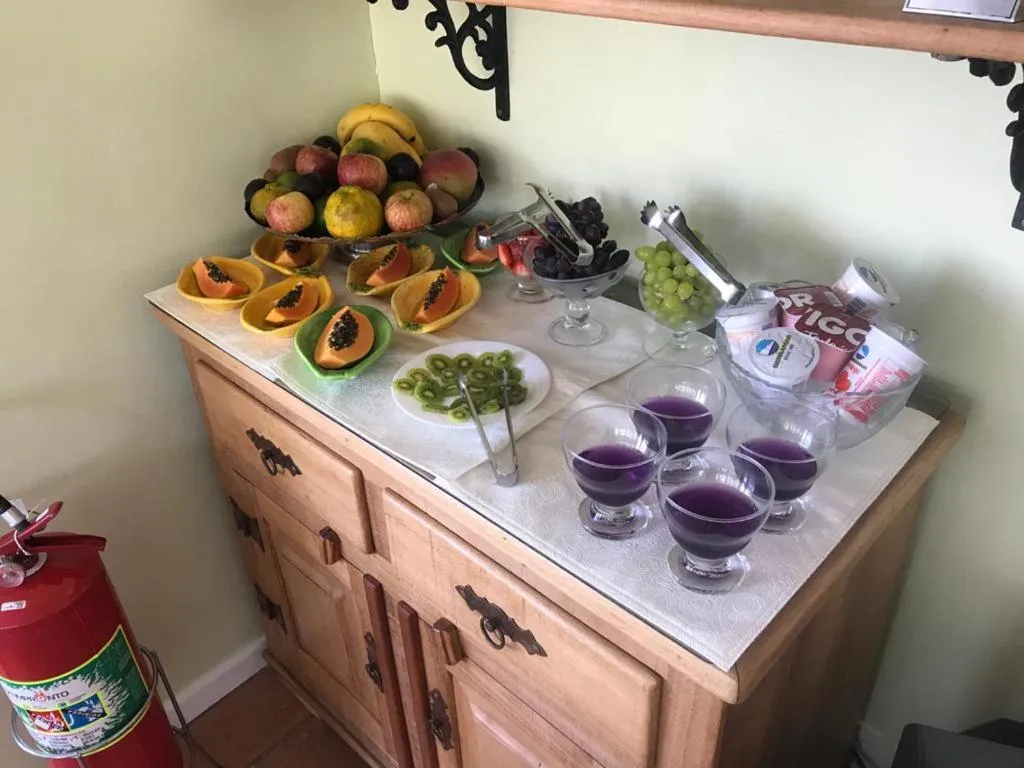 Breakfast in Pousada Chateau Colinas