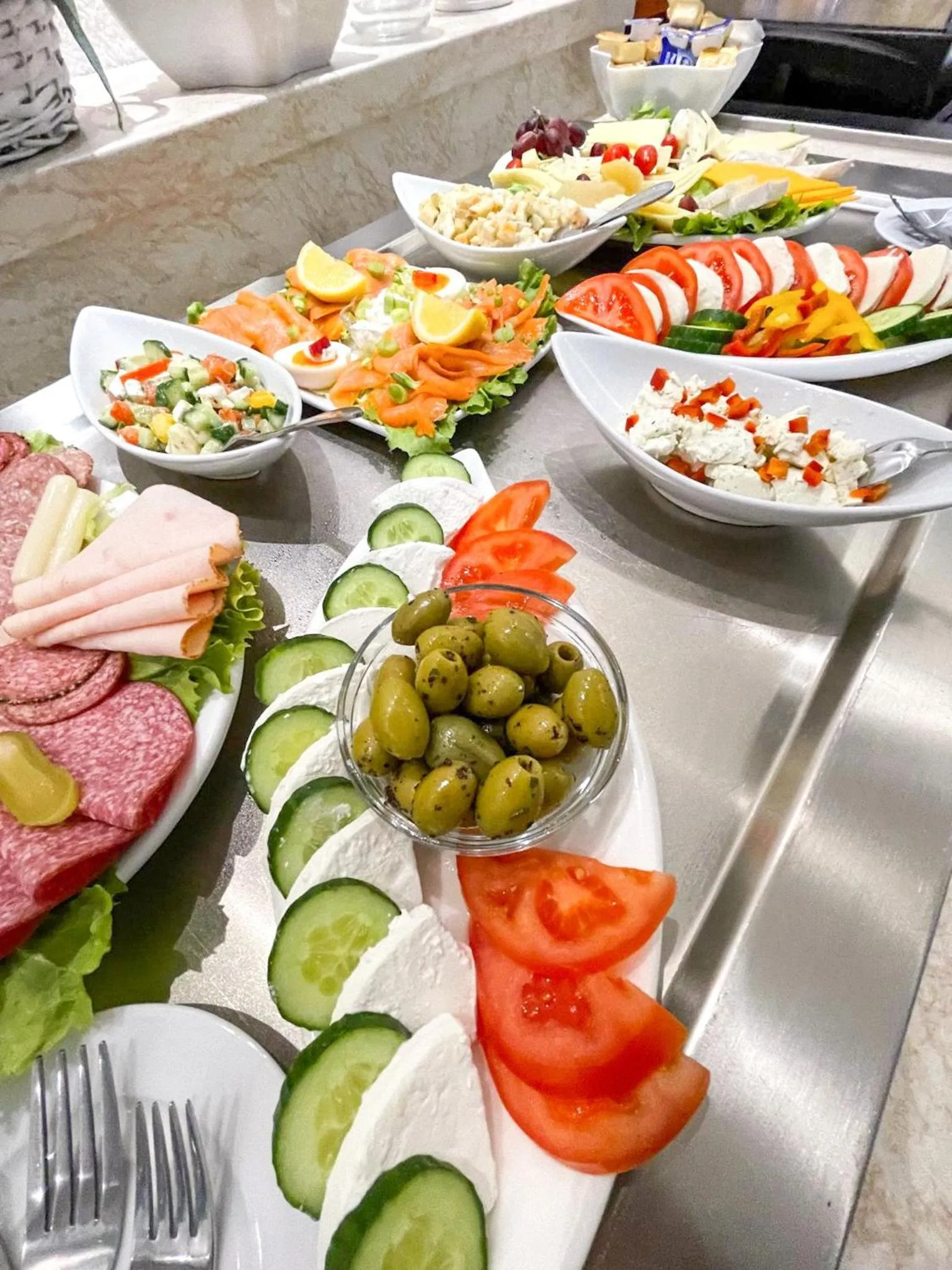 Breakfast in Parkhotel Friedrichstrasse