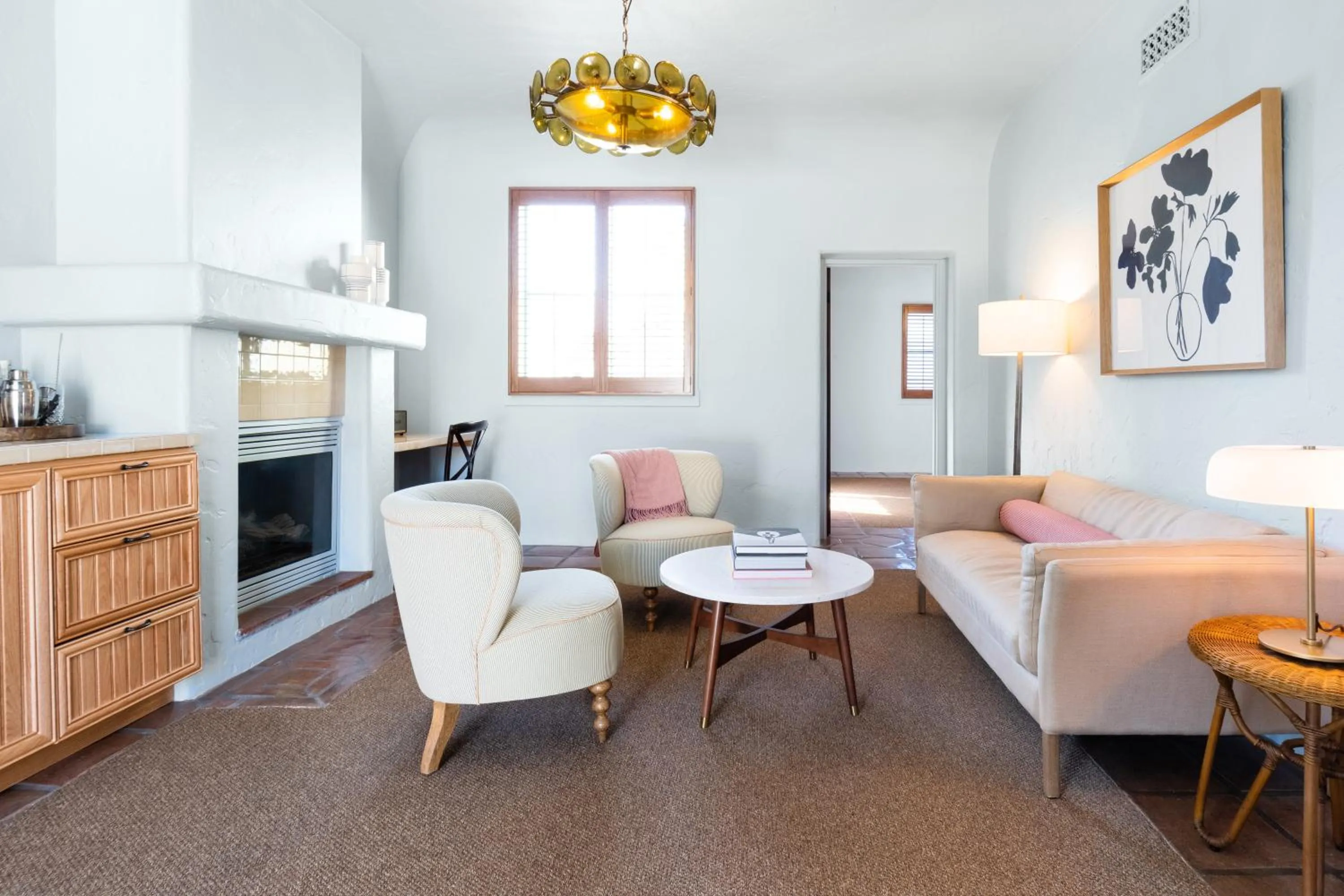 Seating area in Palihouse Santa Barbara