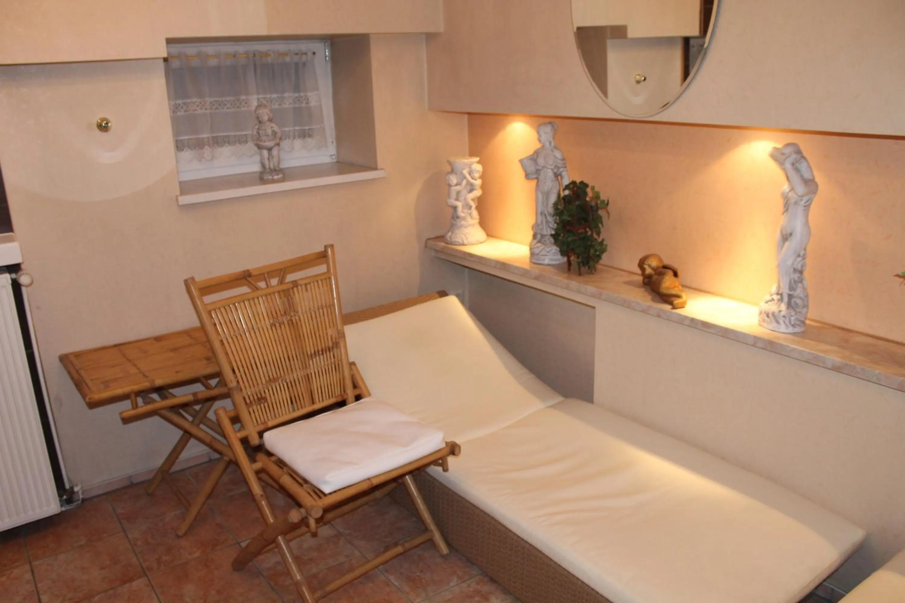 Bed in Parkhotel Fischer