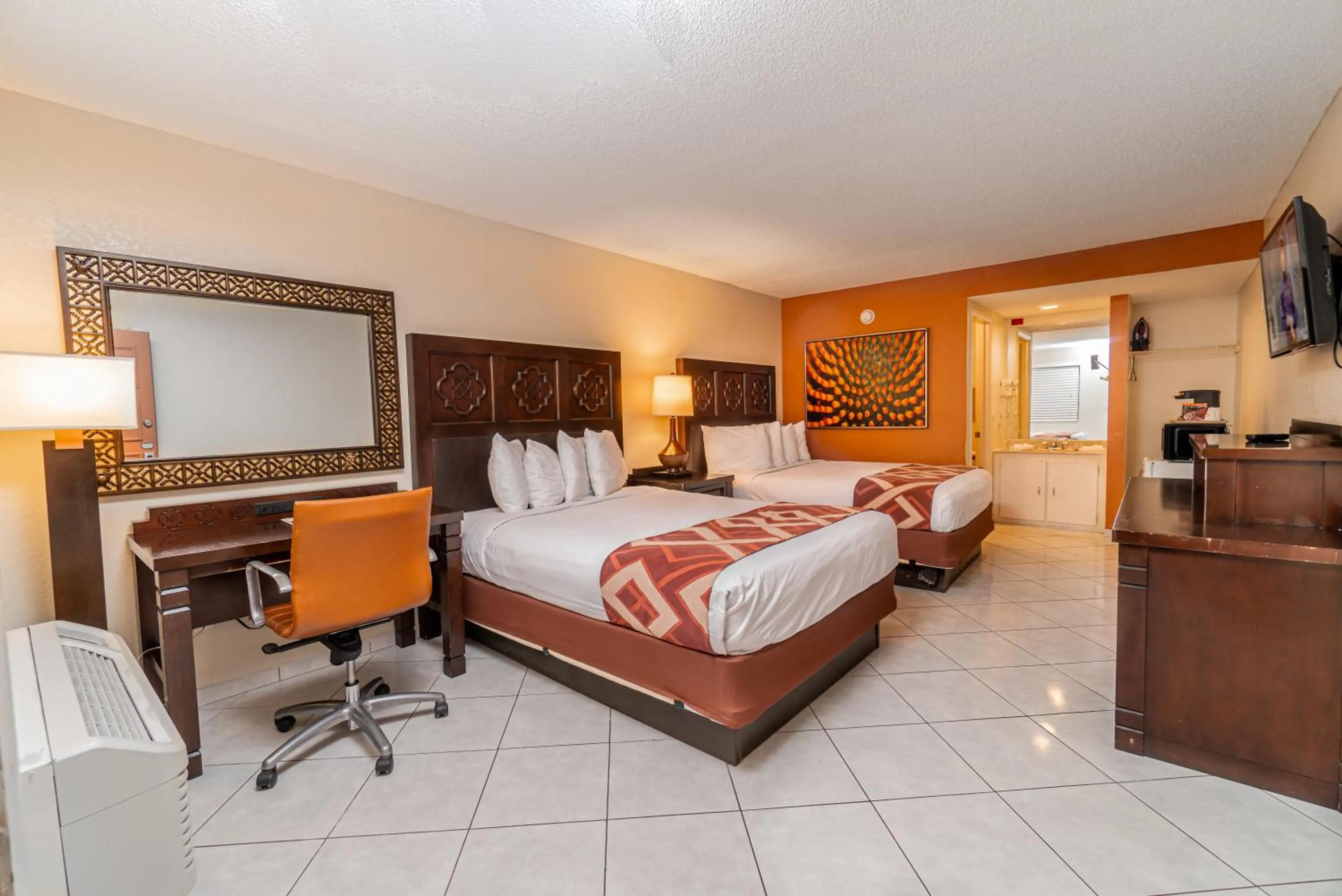 Photo of the whole room, Bed in Sevilla Inn Kissimmee- Near Disney