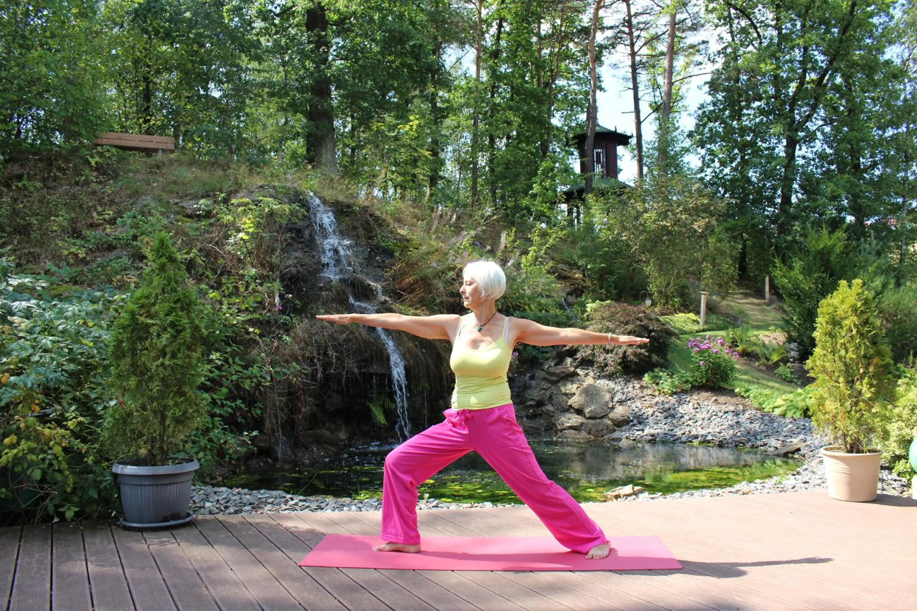 Balcony/Terrace in Spirit & SPA Birkenhof am Elfenhain