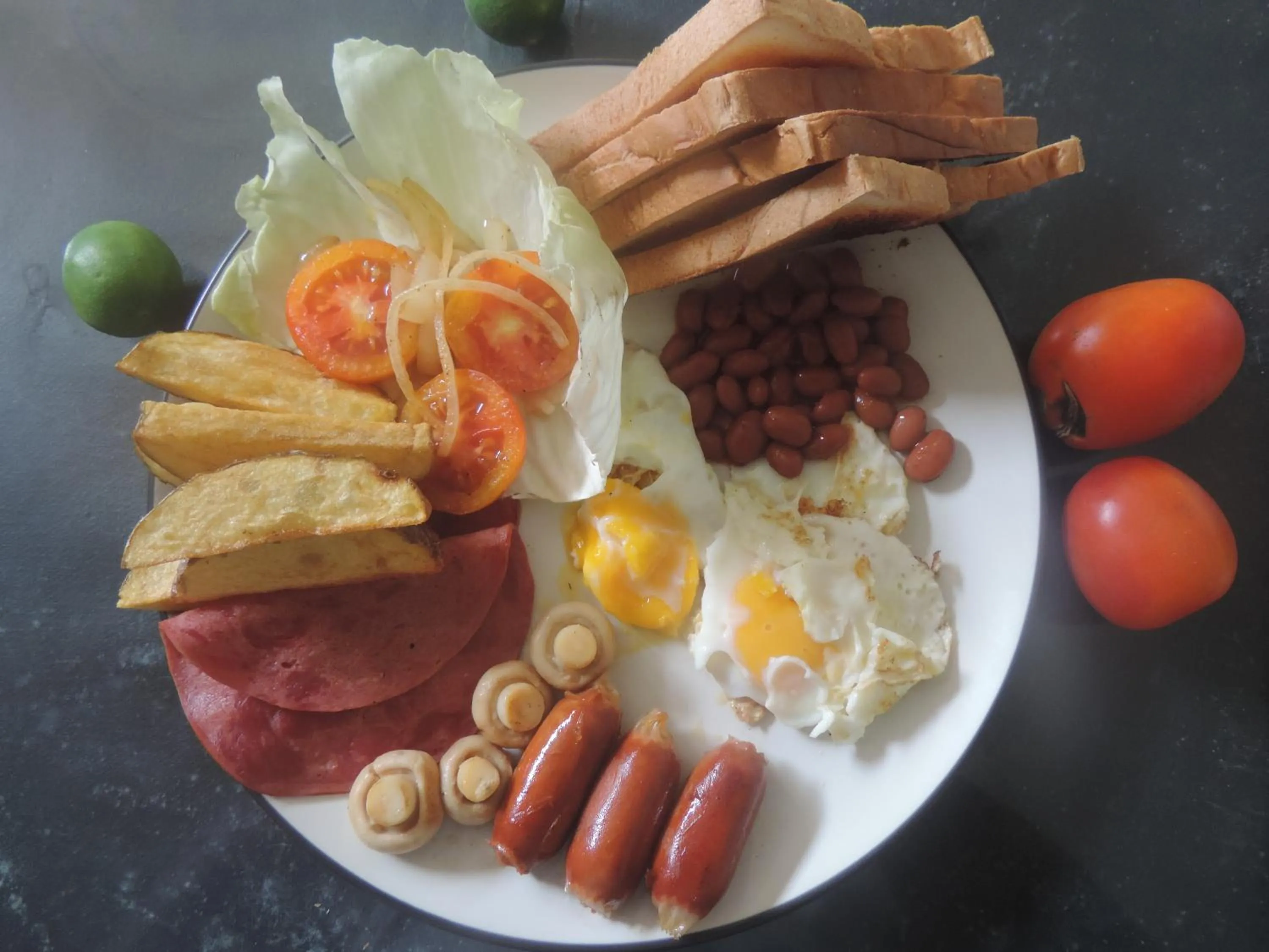 Food close-up in Casus Dream Hotel