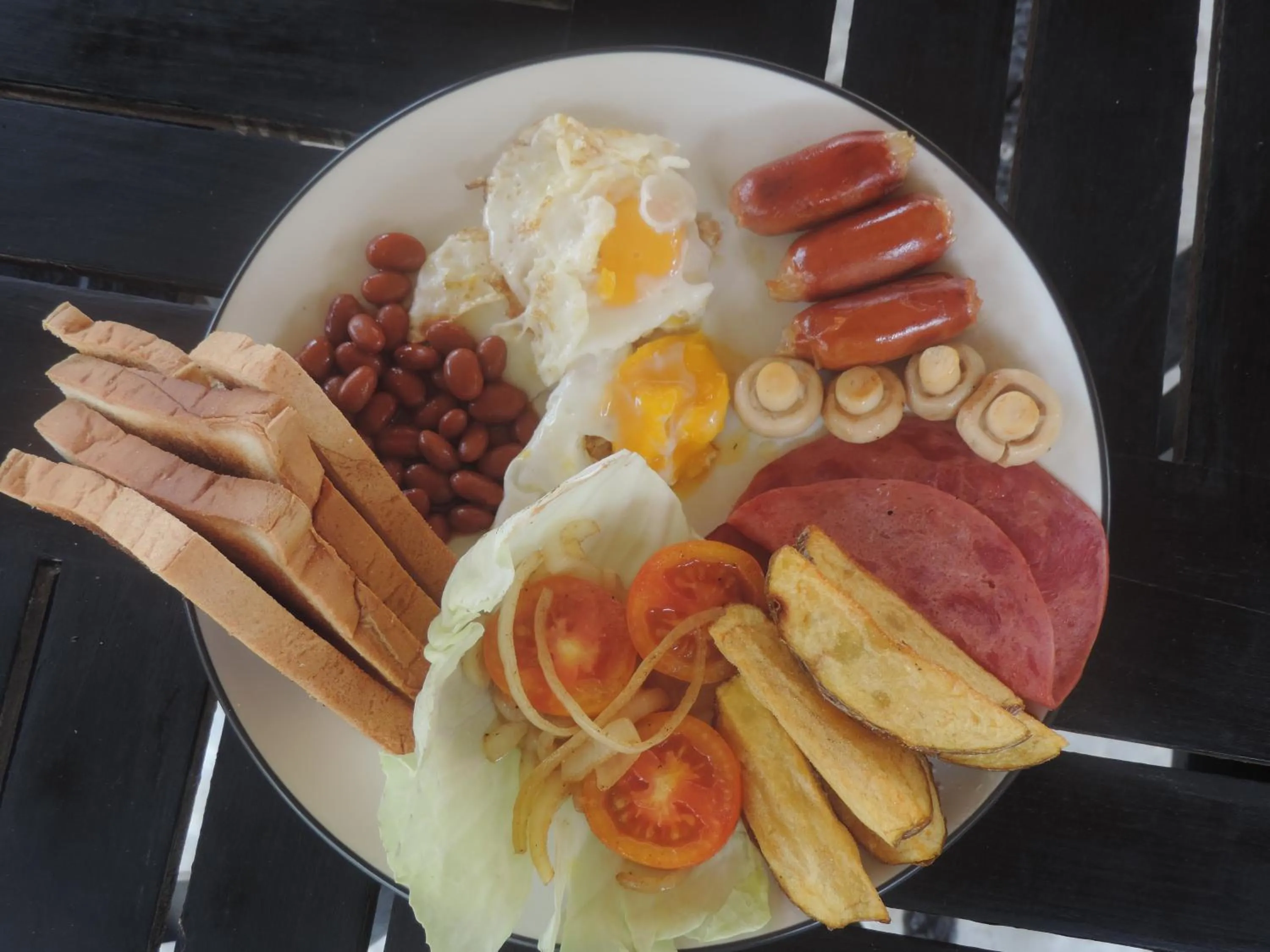 Food close-up in Casus Dream Hotel