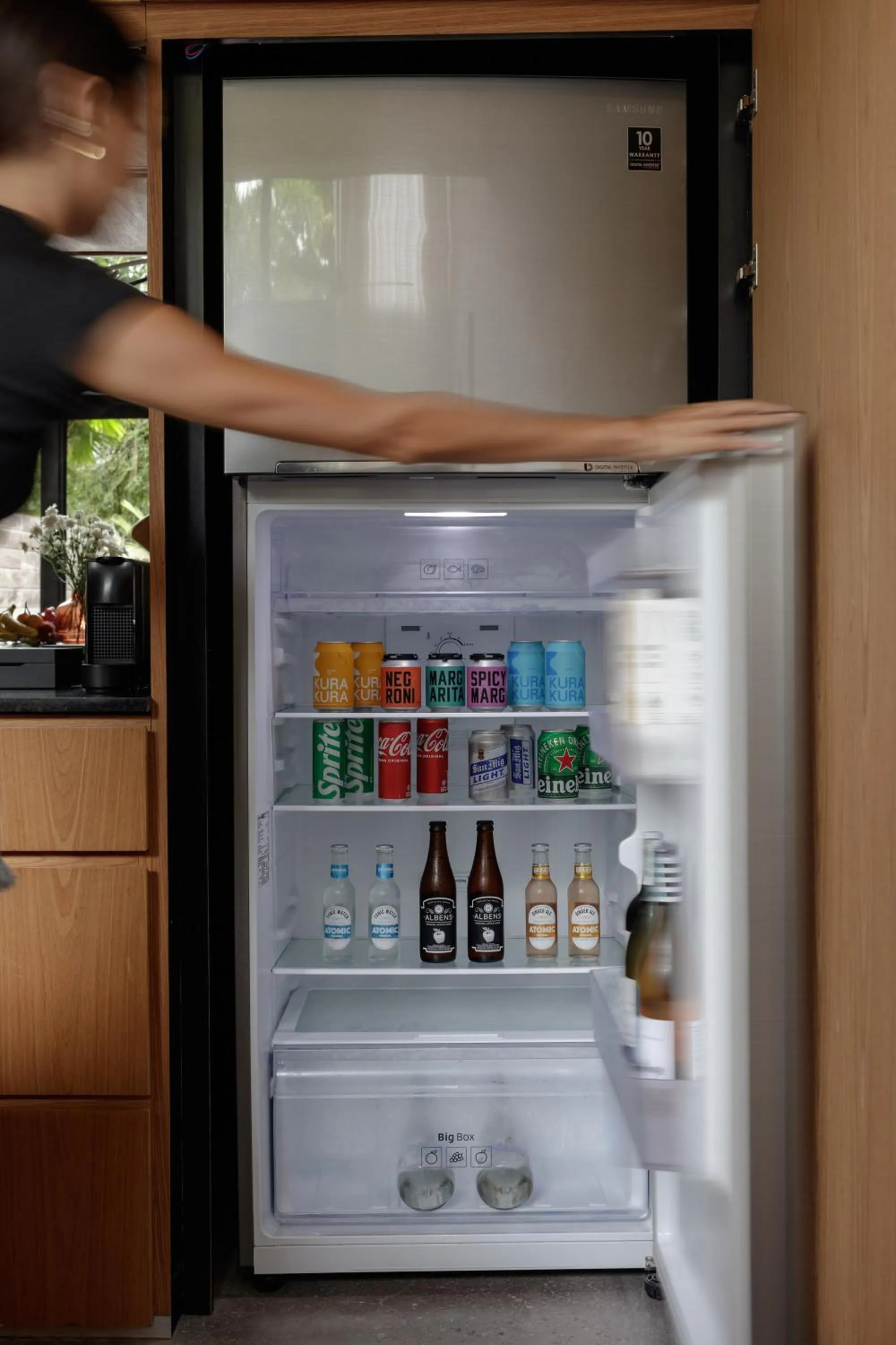 minibar in OXO Townhouses Umalas