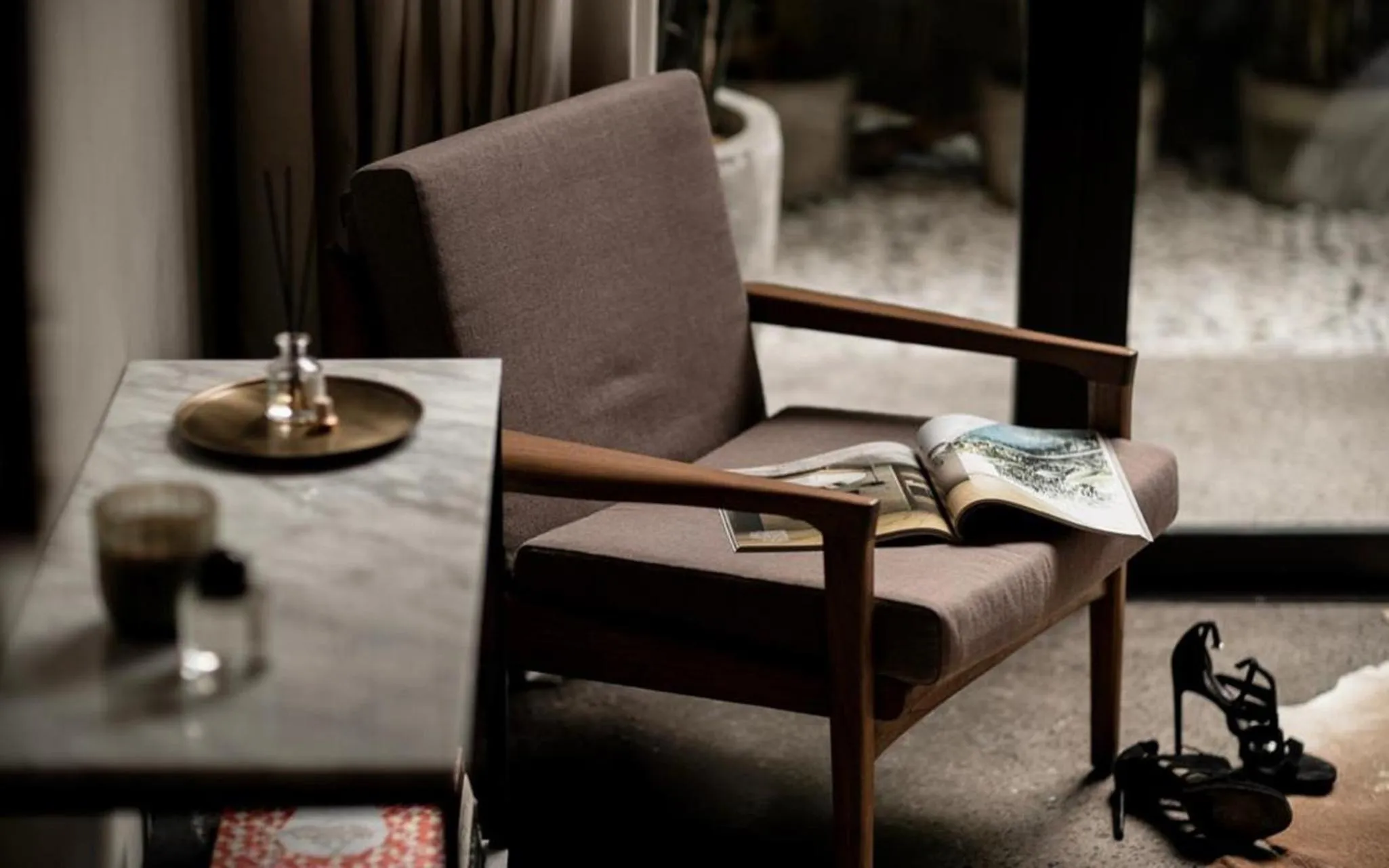 Seating area in OXO Townhouses Umalas